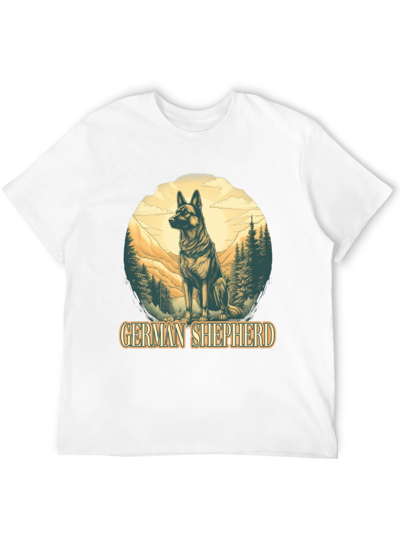 German Shepherd T-Shirt - Dog Lover Graphic Tee
