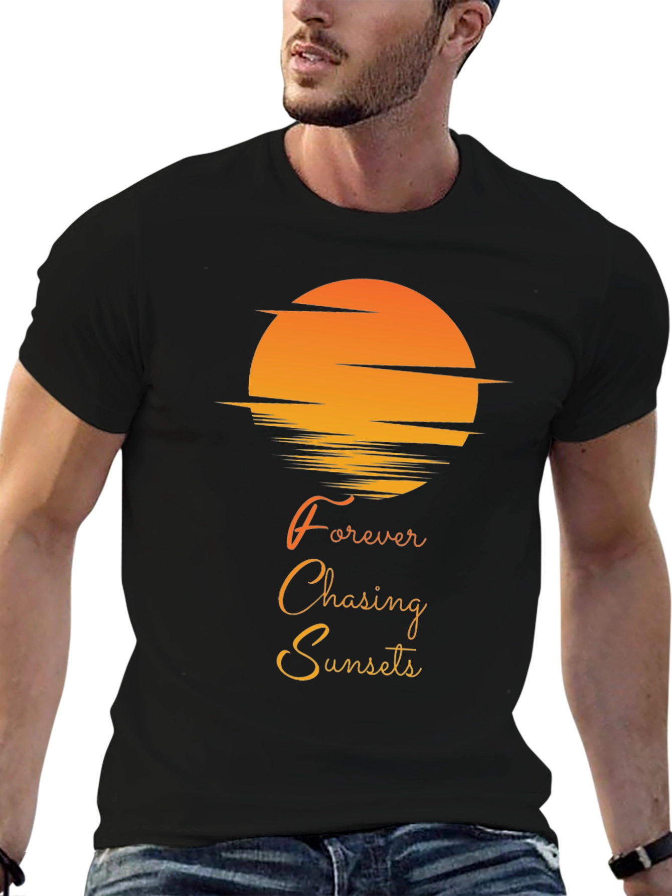 Forever Chasing Sunsets Graphic Tee