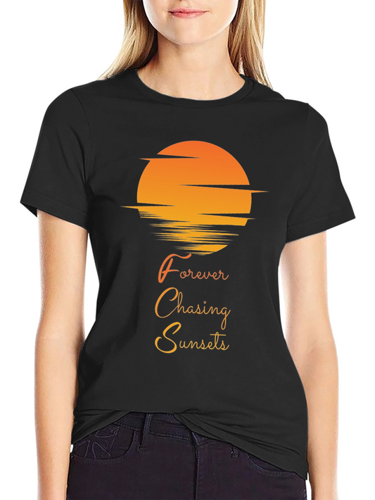 Forever Chasing Sunsets Graphic Tee