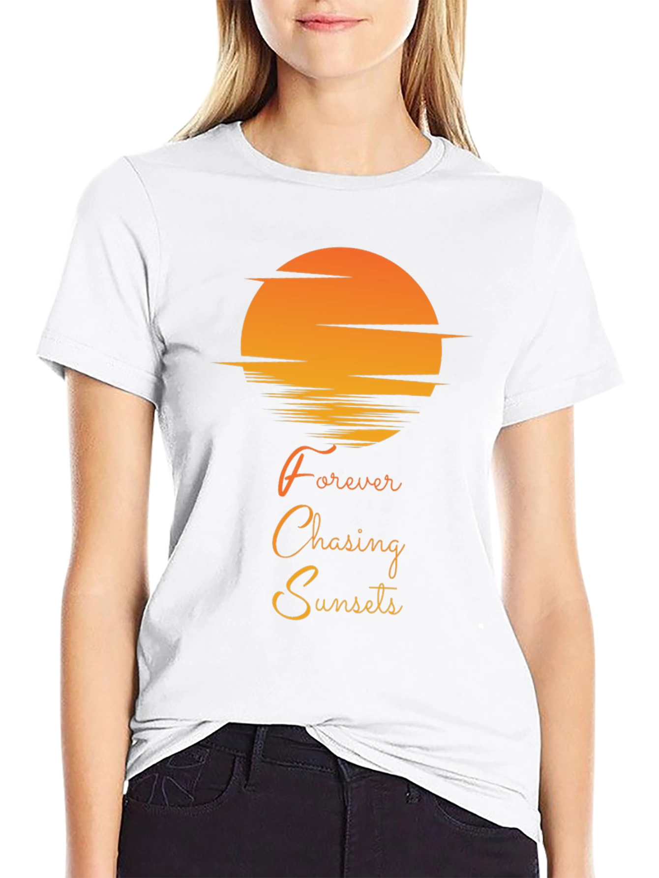 Forever Chasing Sunsets Graphic Tee