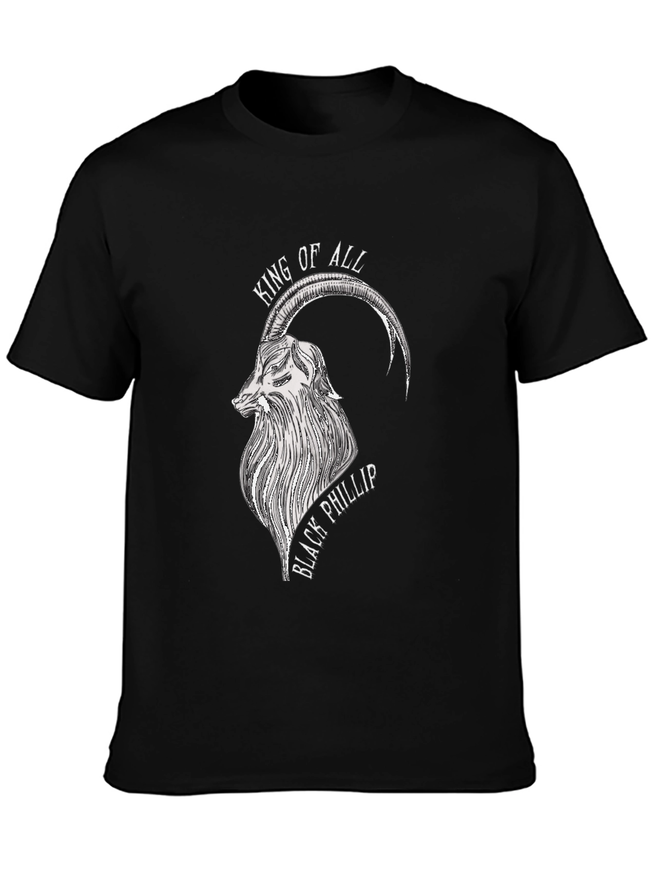Black Phillip Goat Graphic Tee