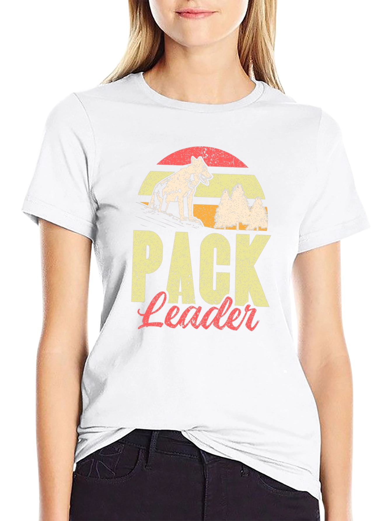 Pack Leader Graphic Tee - Mens Black T-Shirt