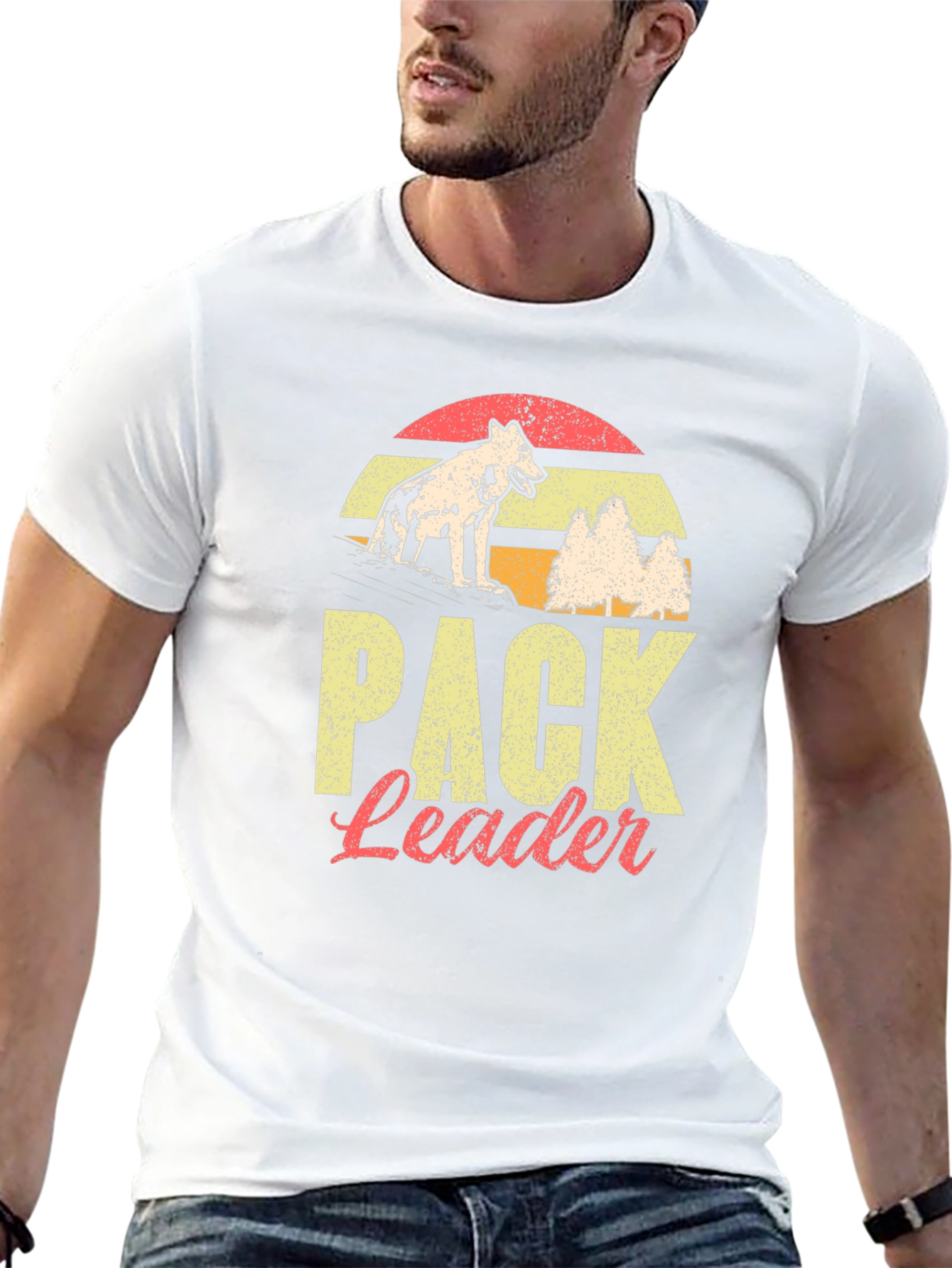 Pack Leader Graphic Tee - Mens Black T-Shirt