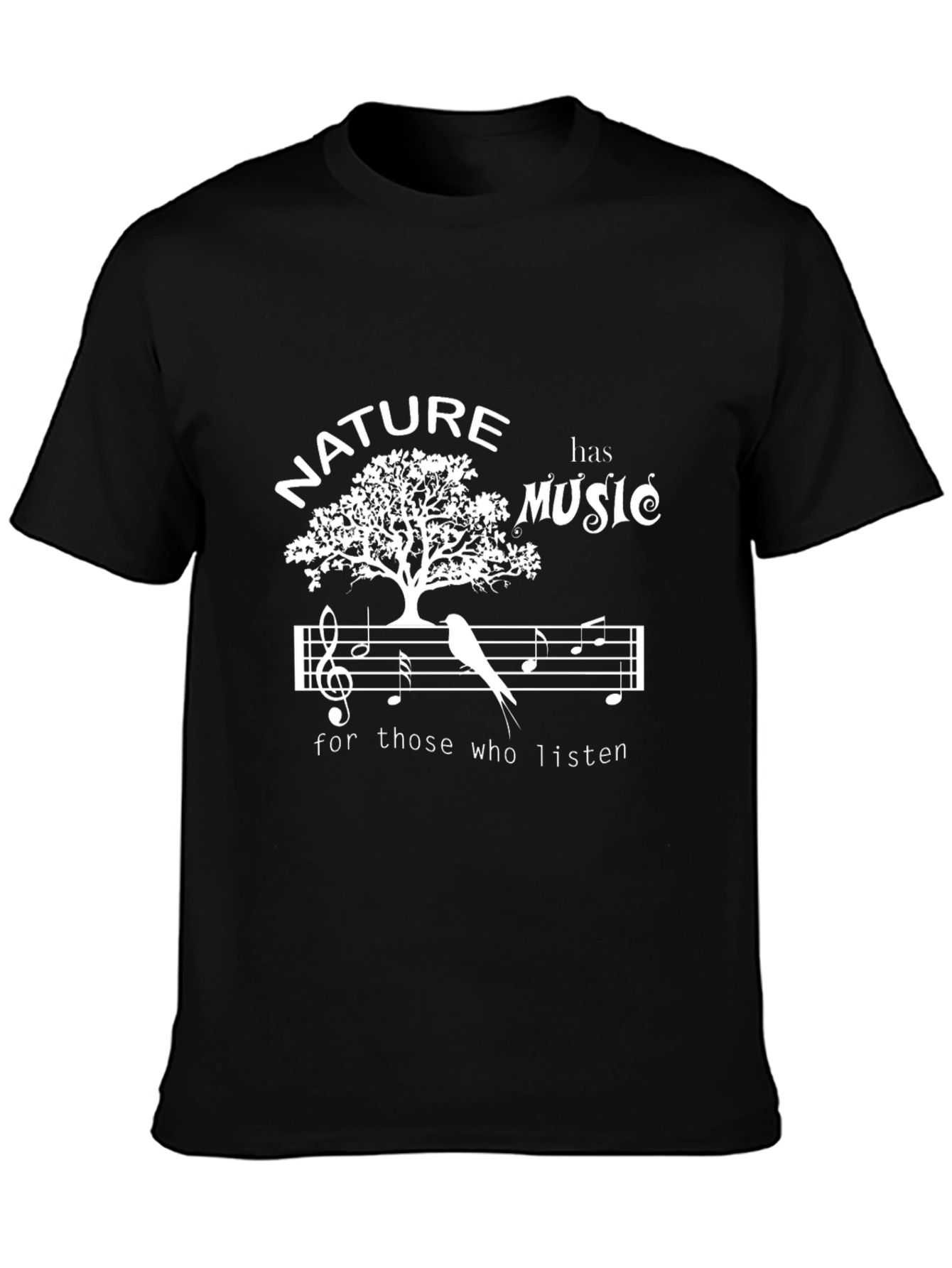 Nature Music Graphic T-Shirt