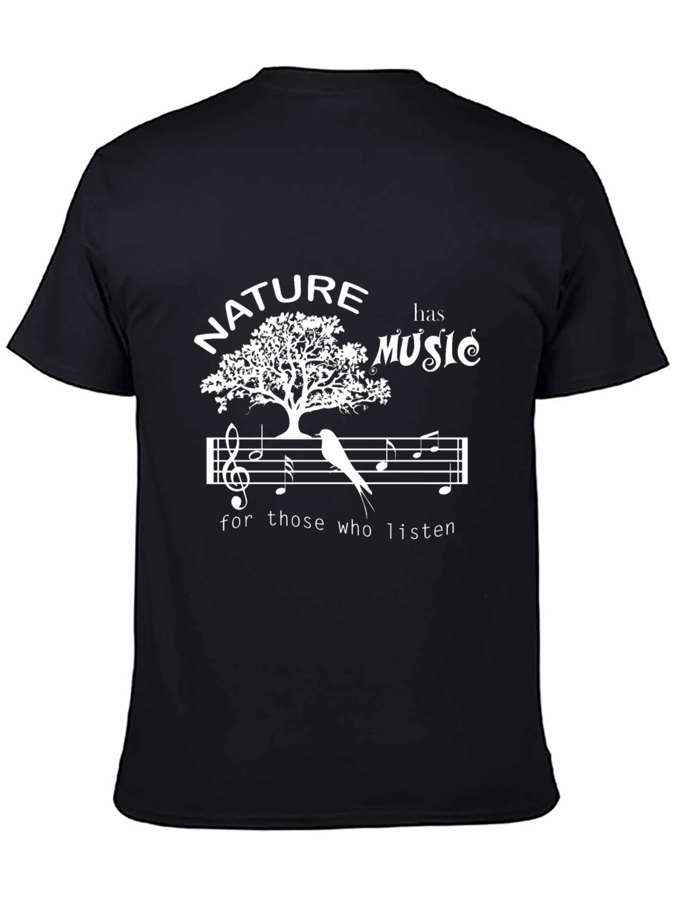 Nature Music Graphic T-Shirt