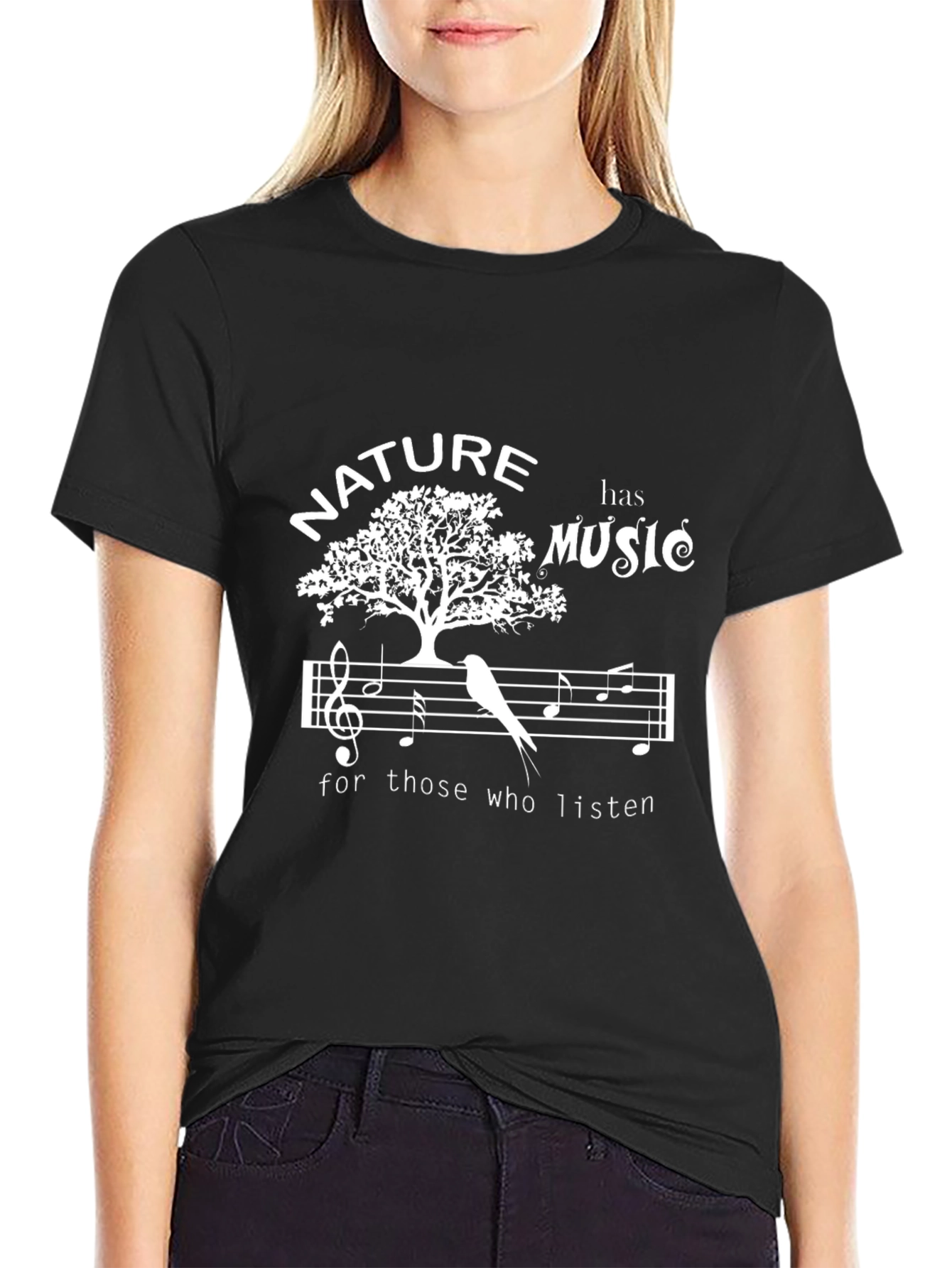 Nature Music Graphic T-Shirt