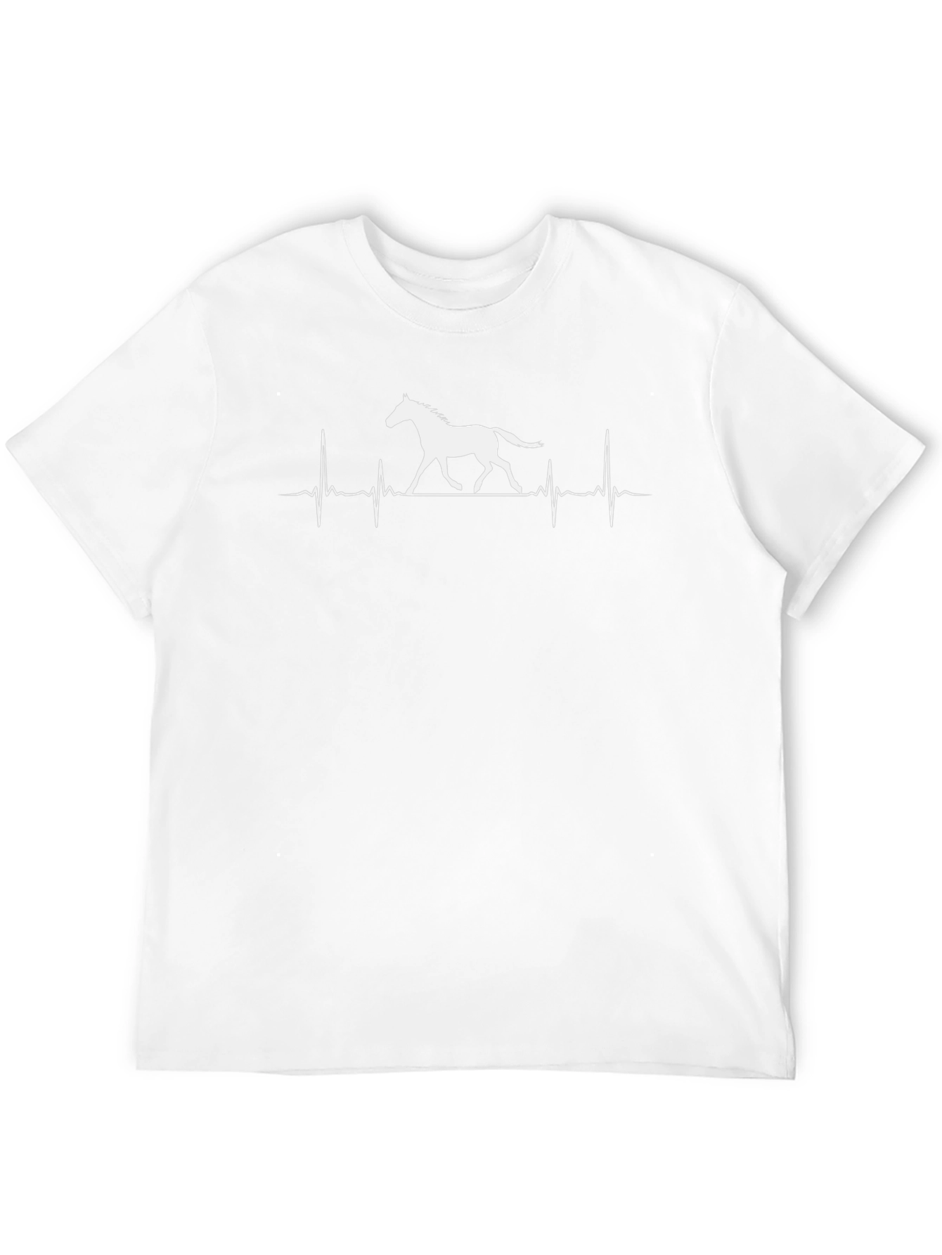 Horse Heartbeat Graphic T-Shirt