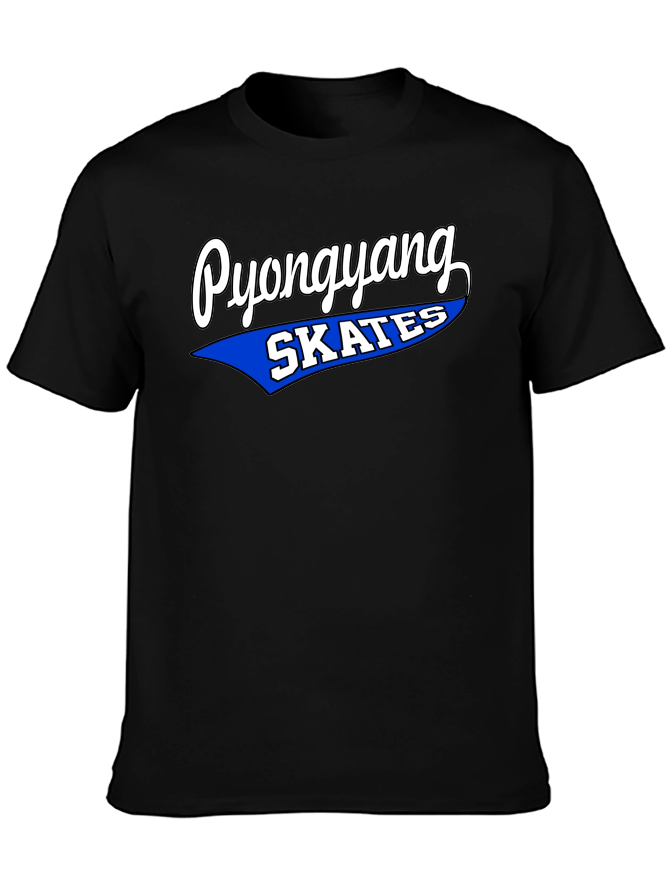 Pyongyang Skates Graphic Tee - Retro Style
