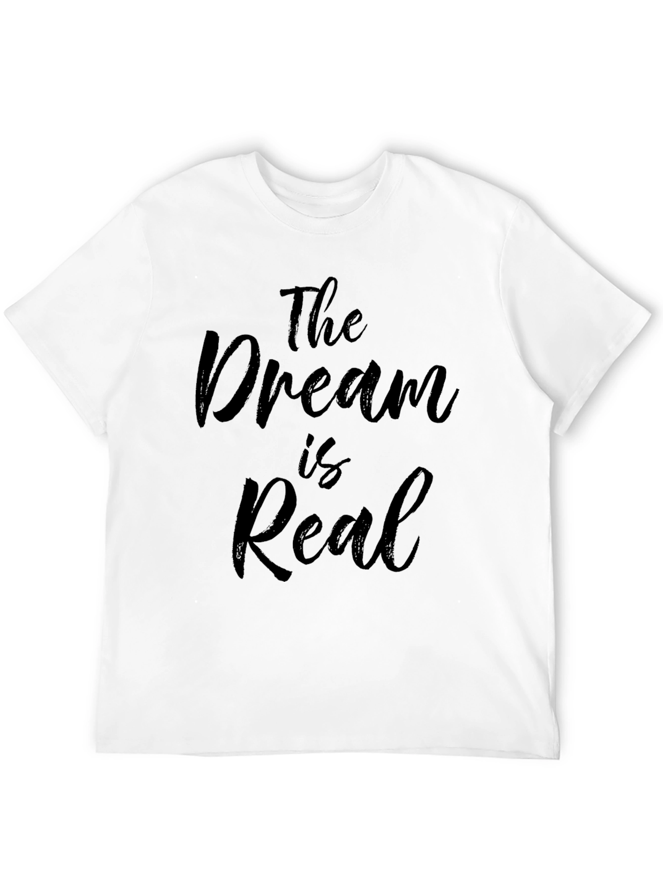 The Dream is Real Black Graphic Tee