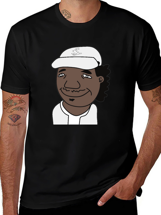 Cartoon Character Black T-Shirt