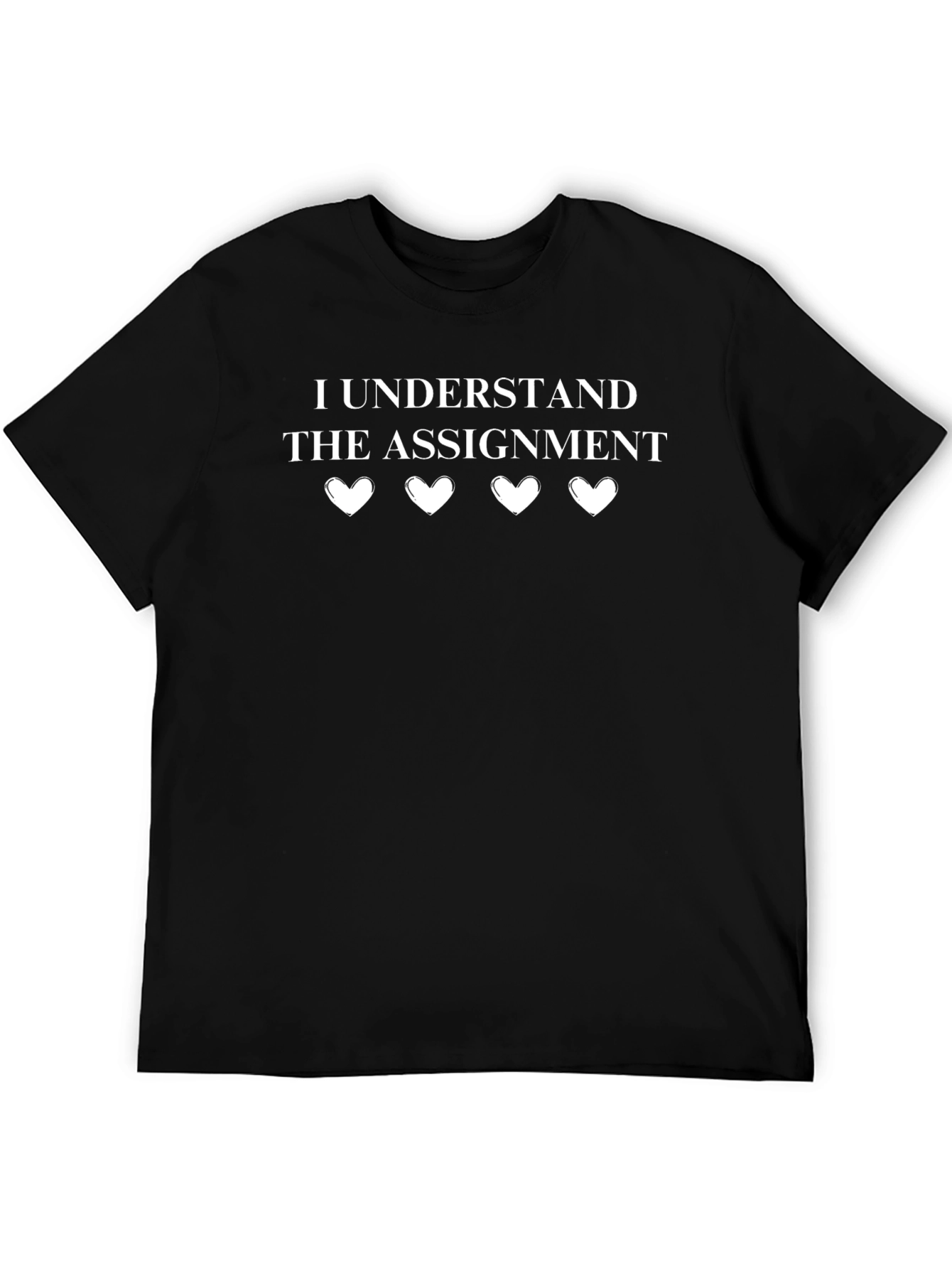 I Understand the Assignment T-Shirt - Funny Novelty Tee
