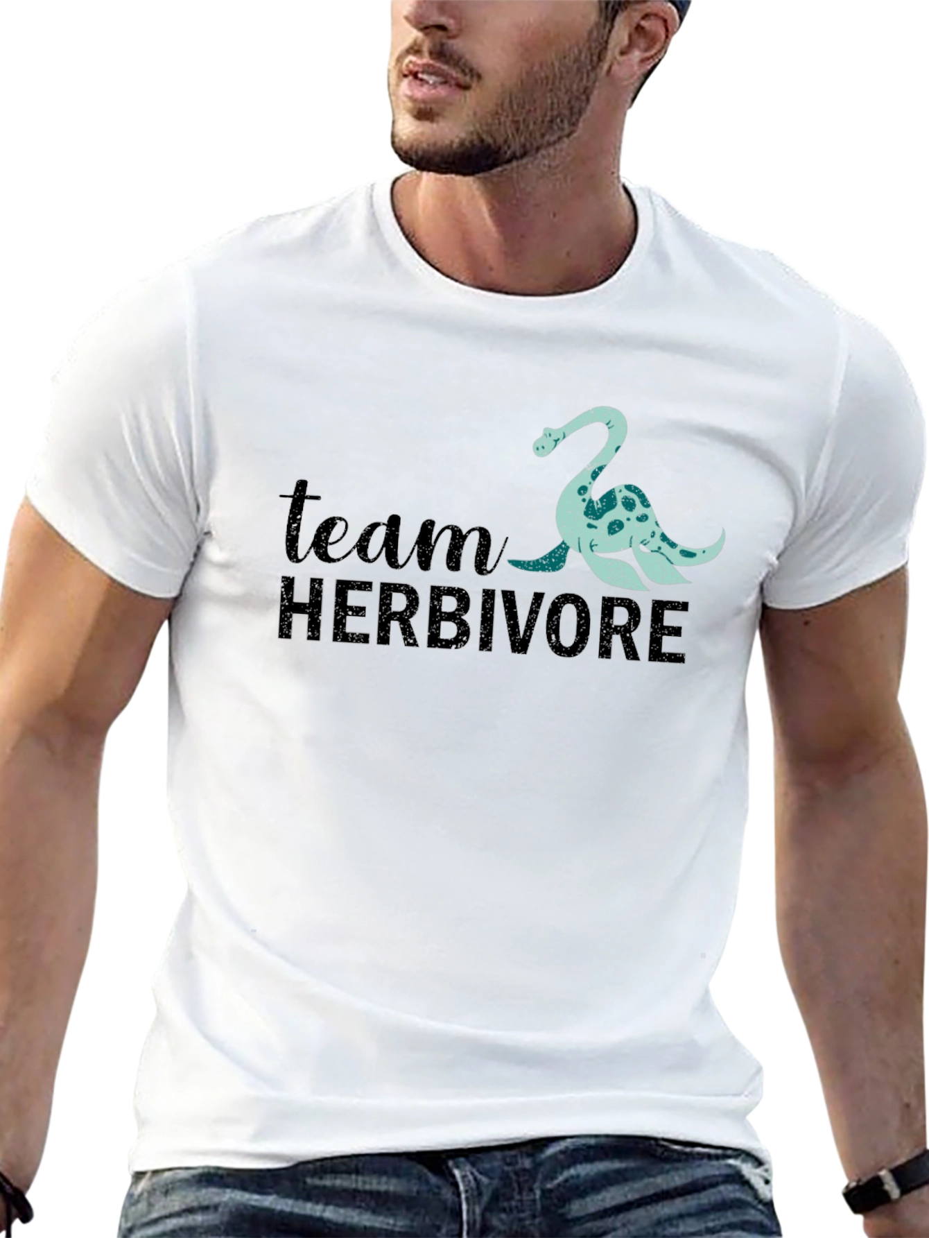Team Herbivore Loch Ness Monster T-Shirt