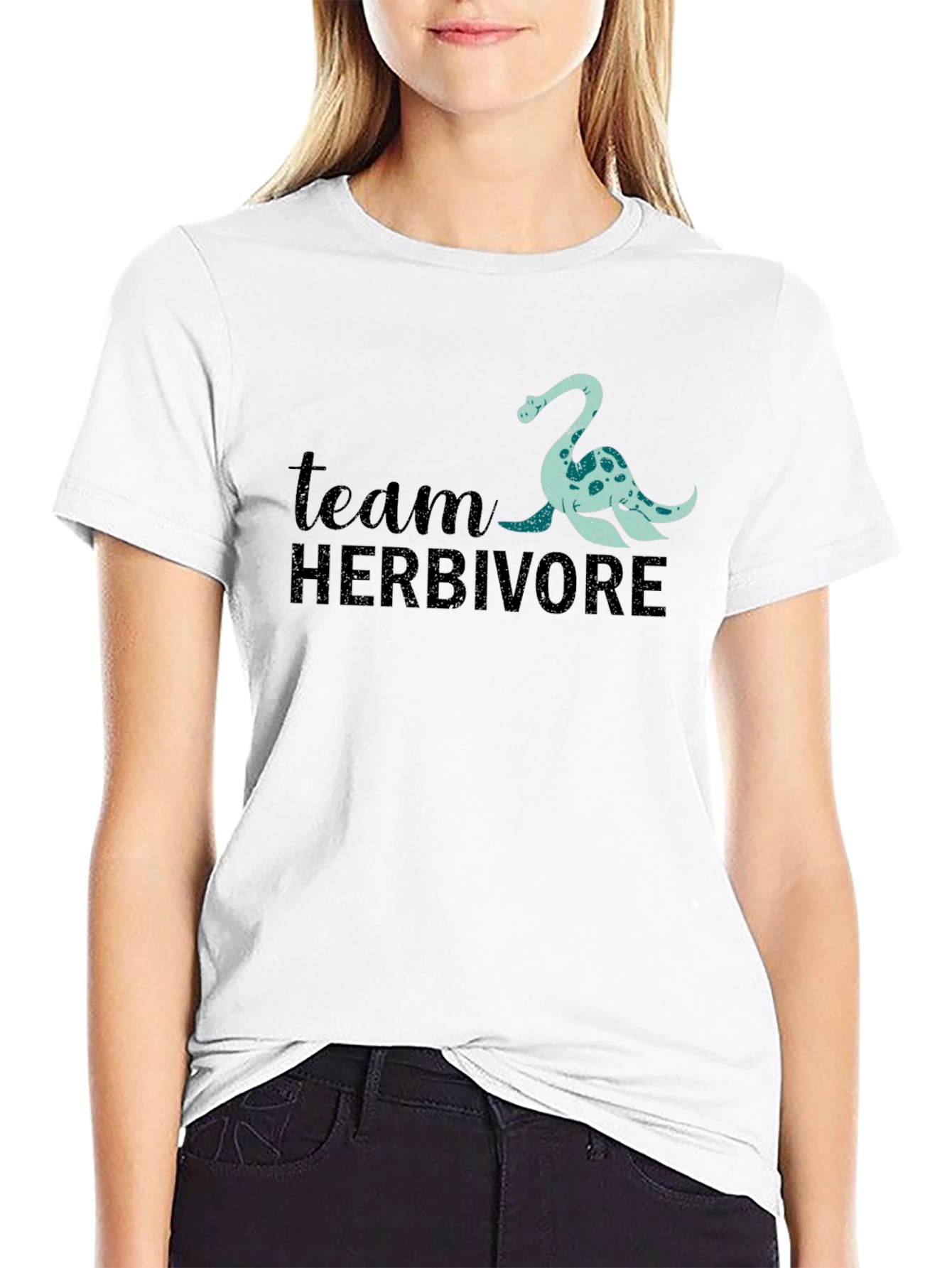 Team Herbivore Loch Ness Monster T-Shirt