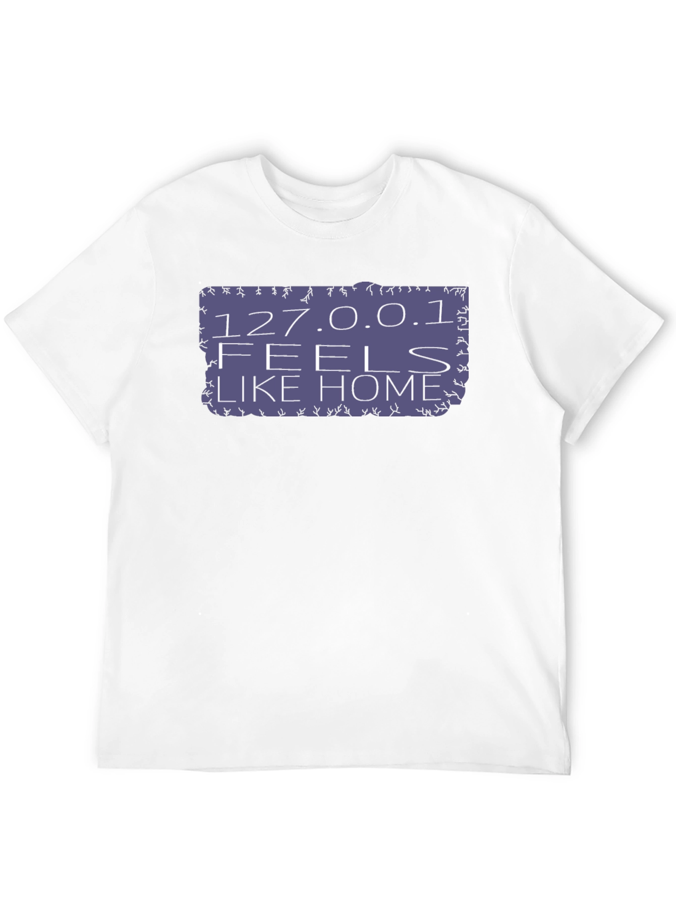 127.0.0.1 Feels Like Home Black T-Shirt