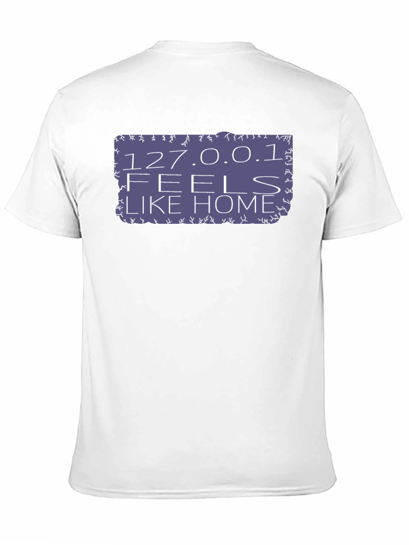 127.0.0.1 Feels Like Home Black T-Shirt