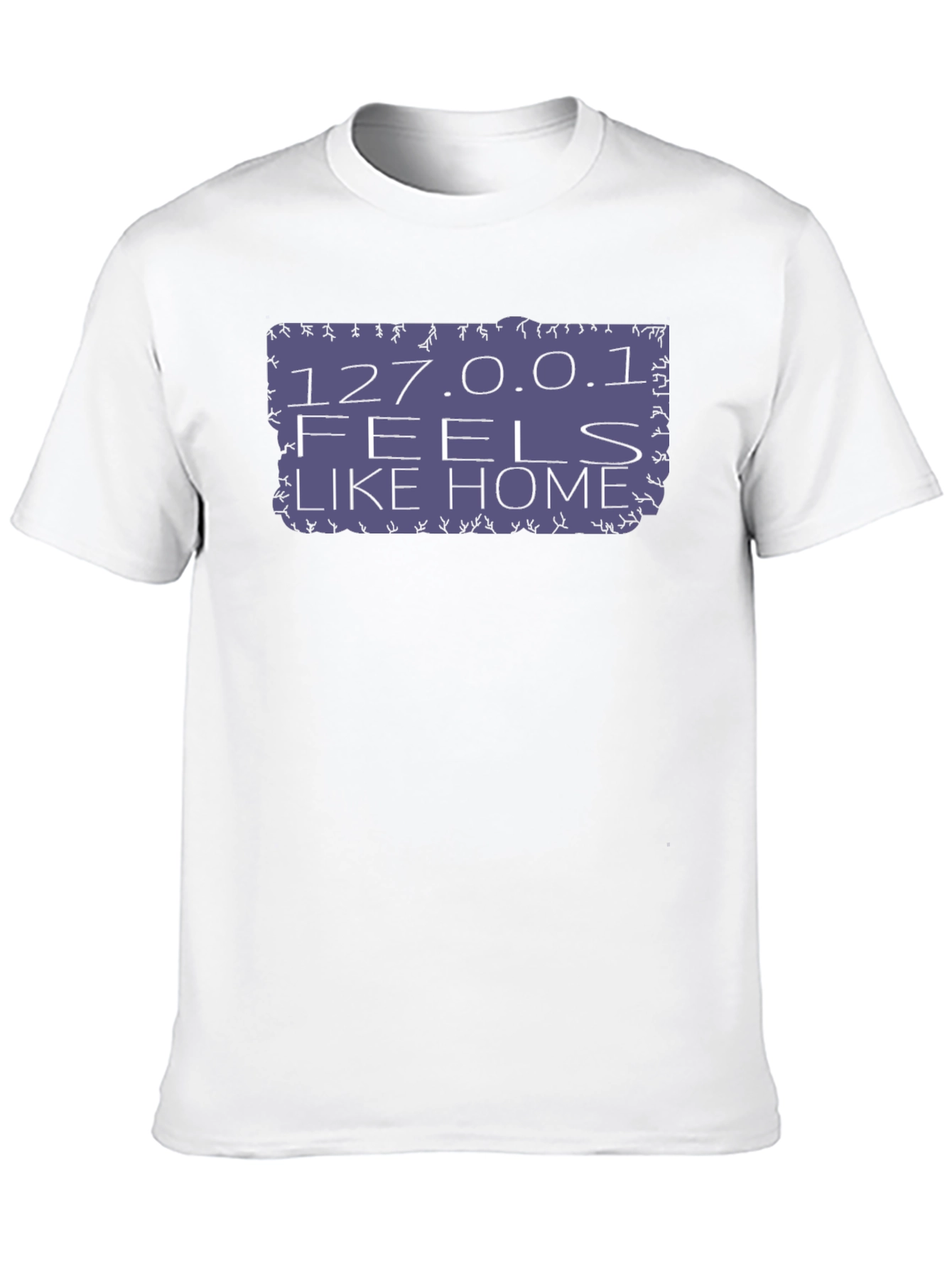 127.0.0.1 Feels Like Home Black T-Shirt