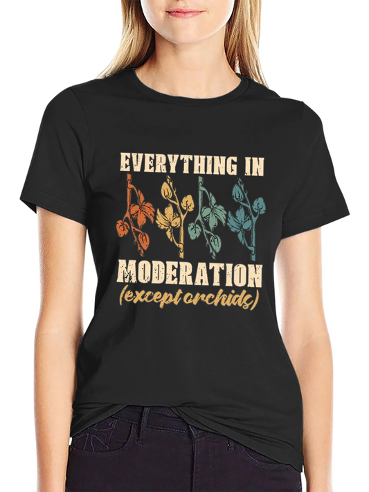 Everything in Moderation Orchid T-Shirt
