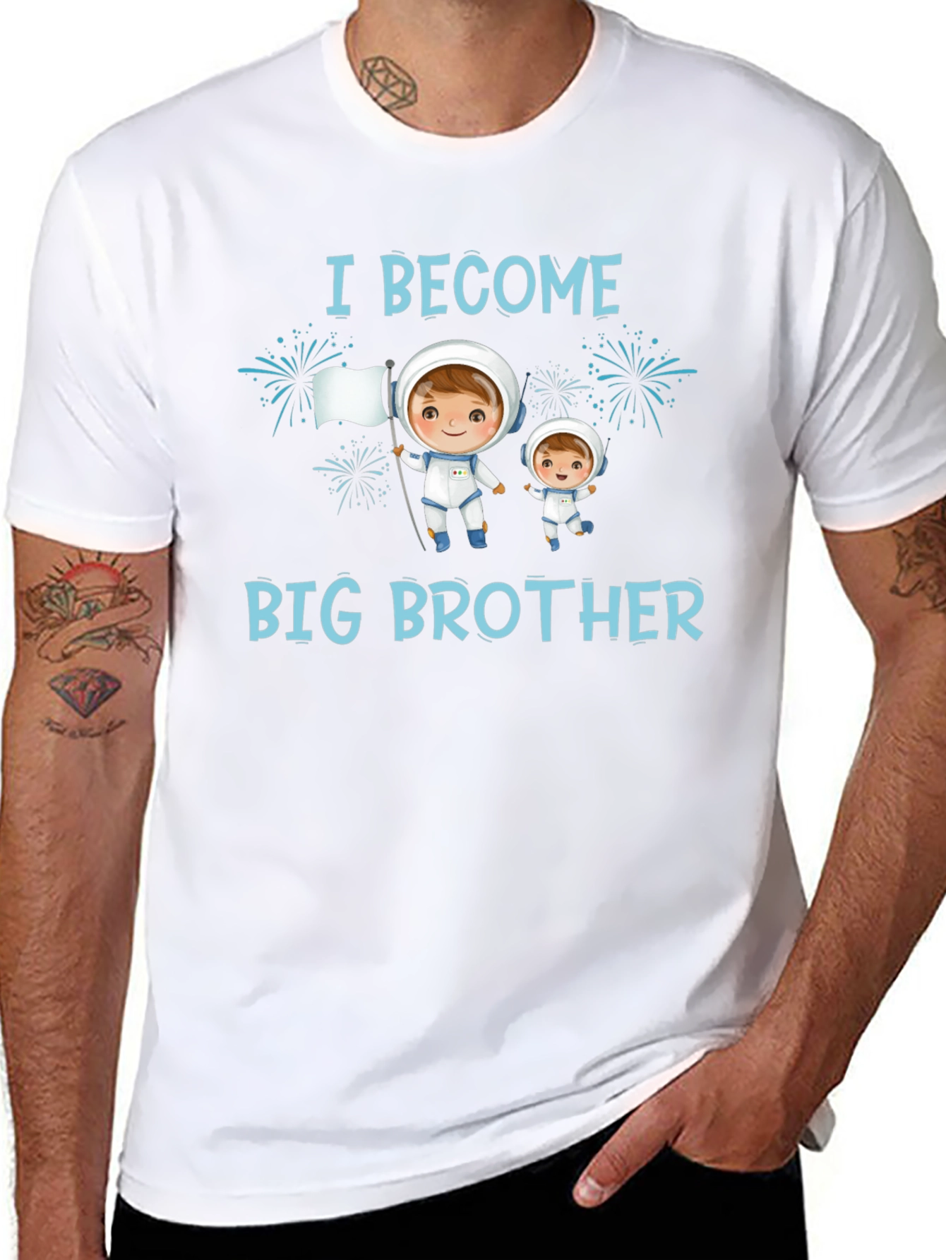 I Become Big Brother Graphic Tee