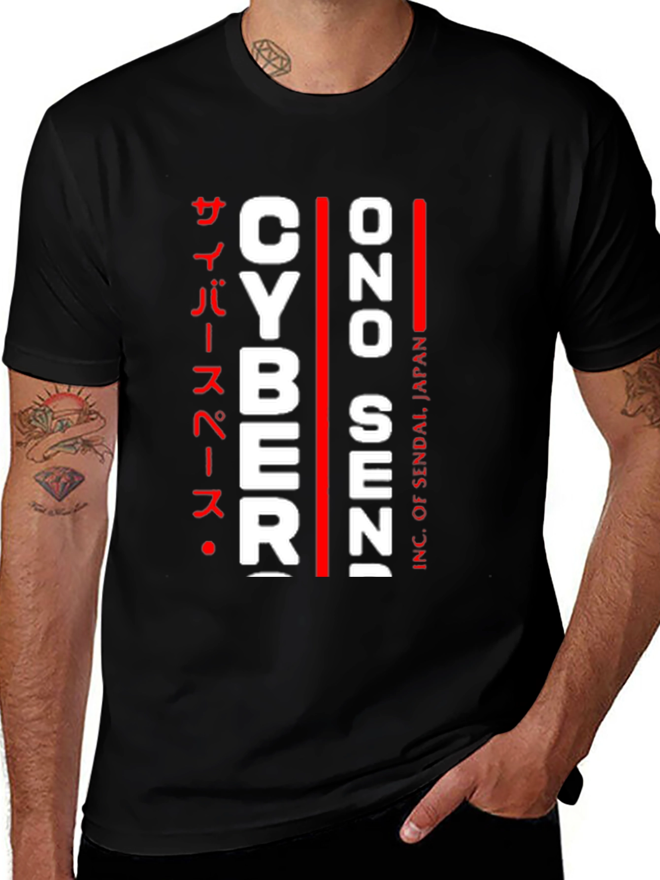 Cyber Ono Senzi T-Shirt | Japanese Streetwear