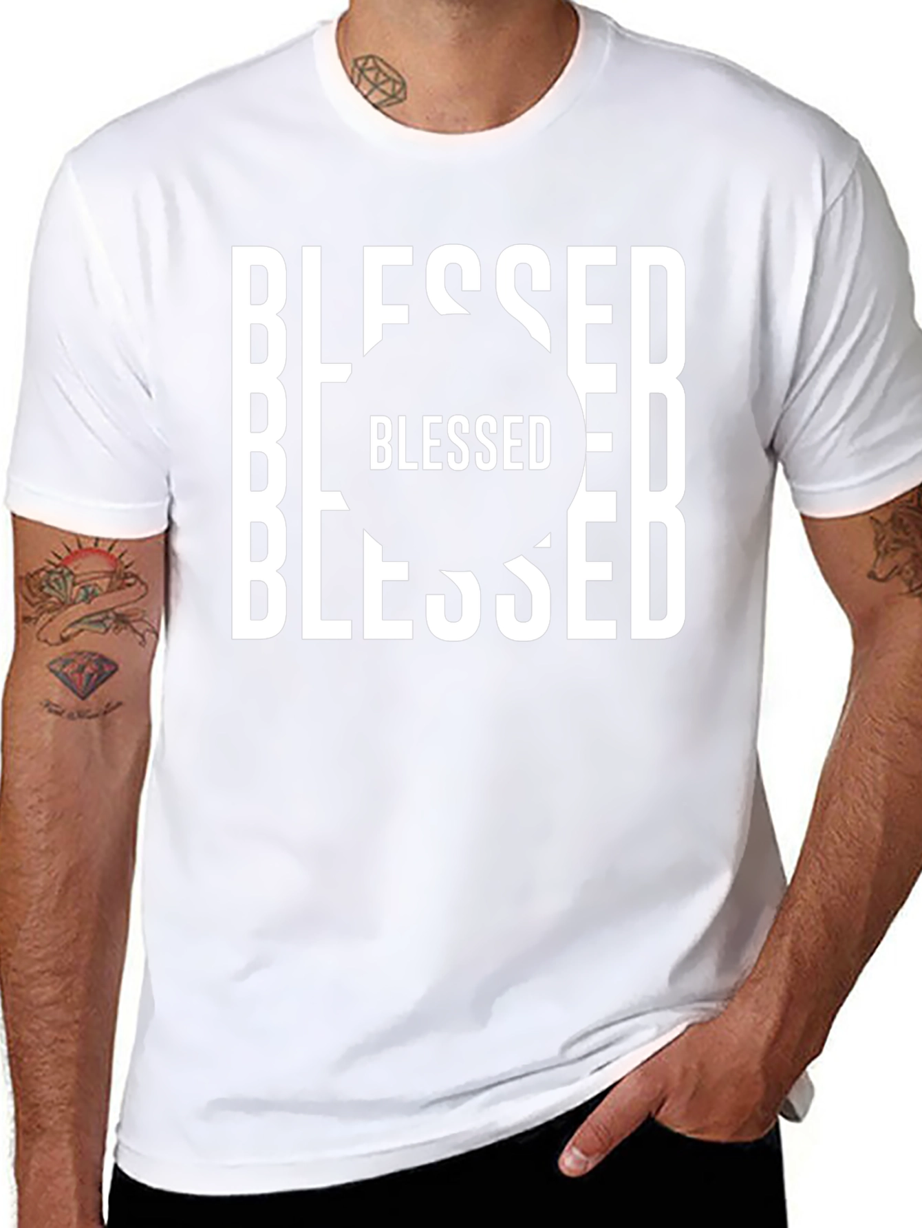 Blessed Graphic Tee - Stylish Comfort Fit