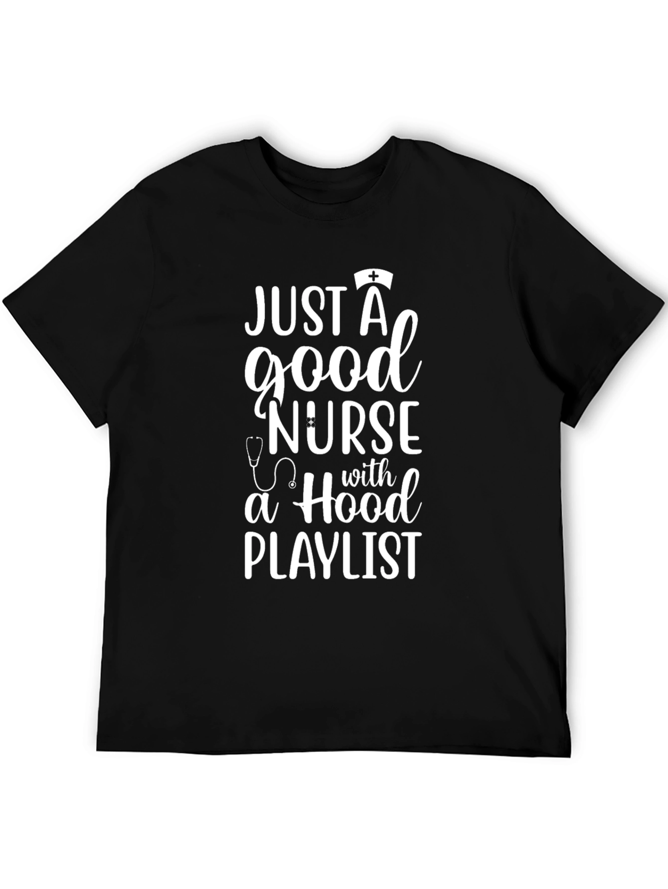 Good Nurse Hood Playlist T-Shirt