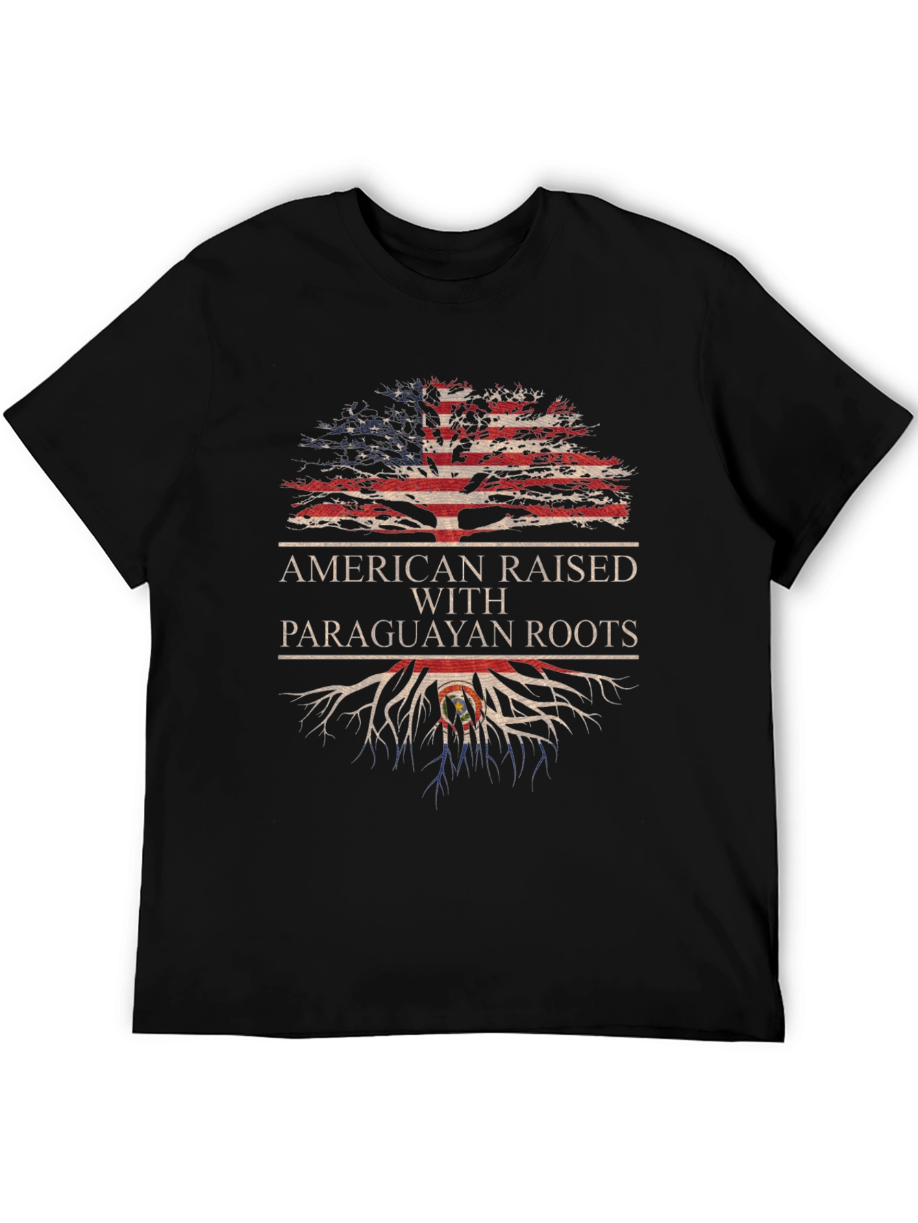 American Raised With Paraguayan Roots T-Shirt