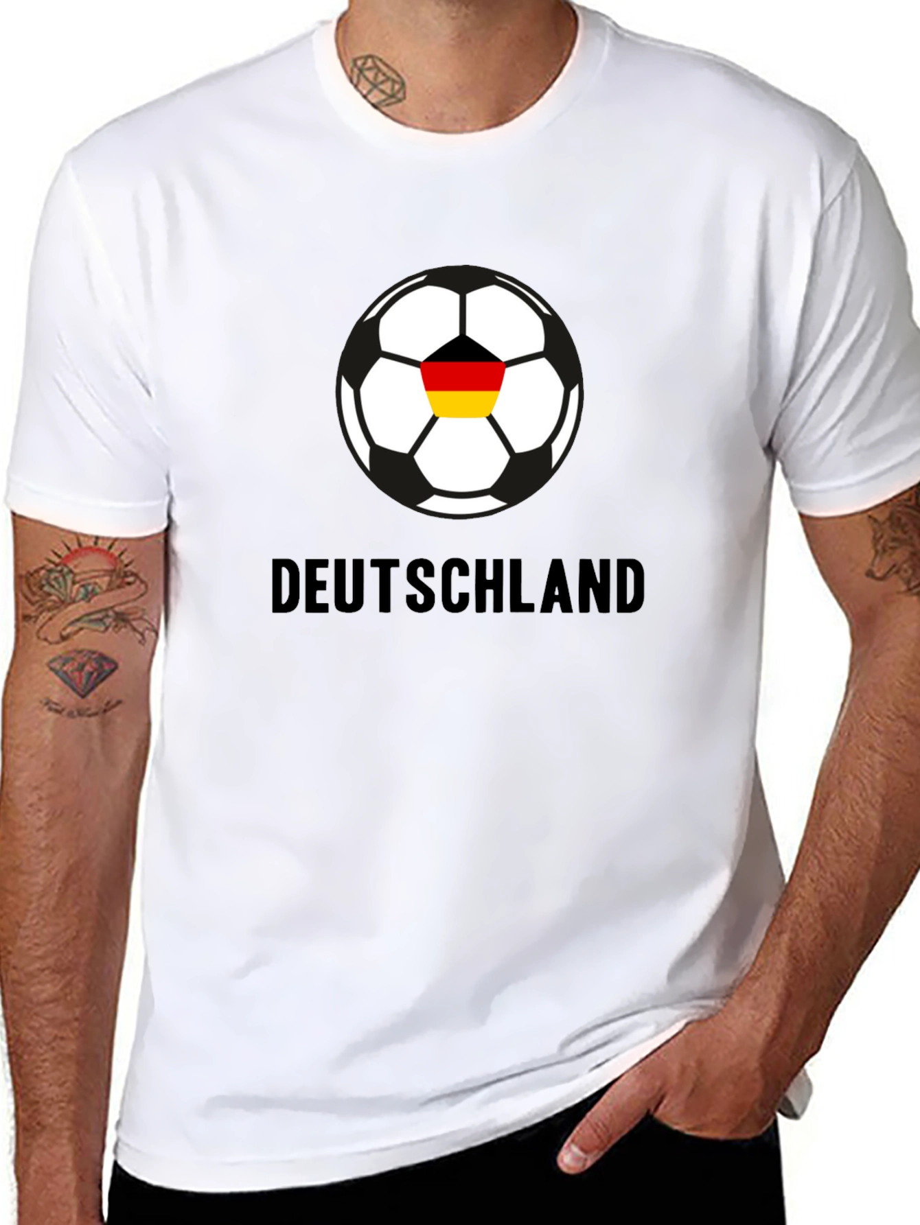 Germany Soccer T-Shirt Deutschland Football Tee