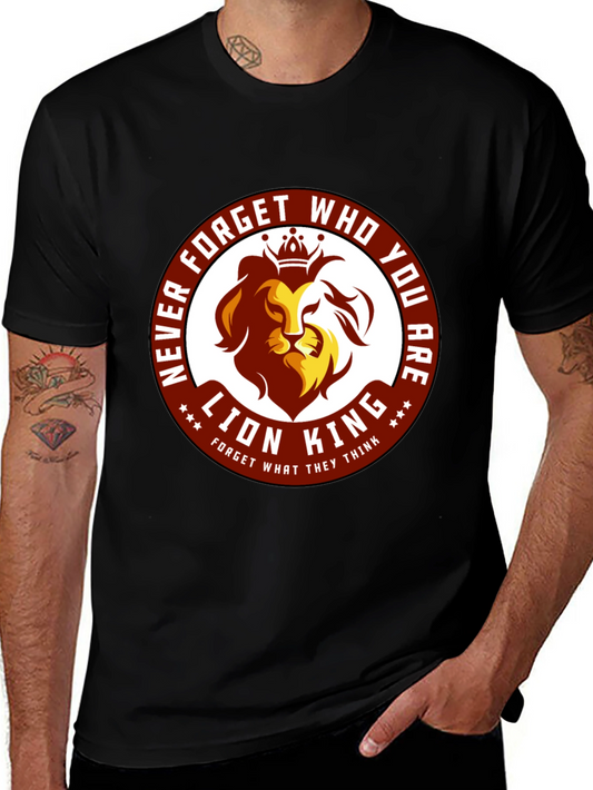 Lion King Graphic Tee - Never Forget Who You Are