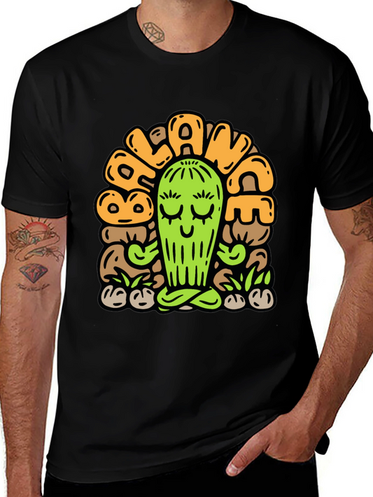 Balance Cactus Graphic Tee - Relaxed Fit