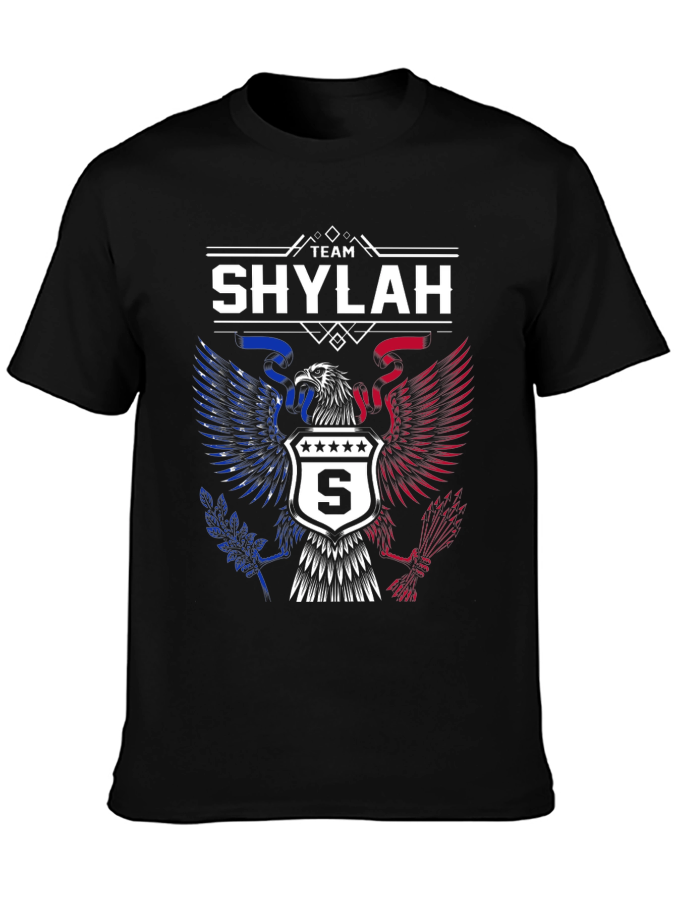 Team Shylah Eagle Graphic T-Shirt - Patriotic Design