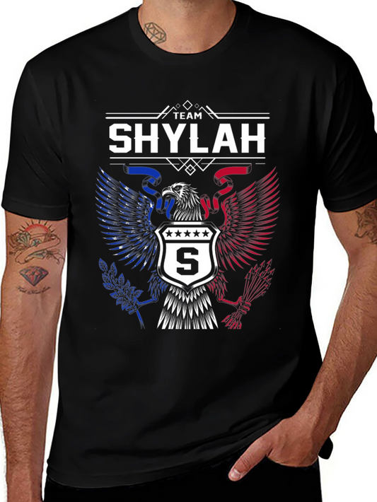 Team Shylah Eagle Graphic T-Shirt - Patriotic Design