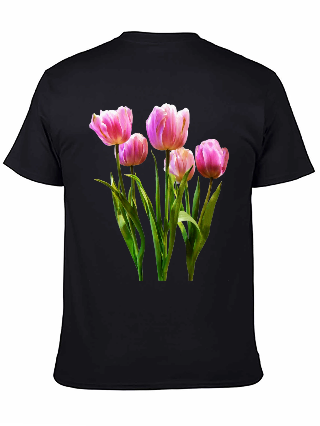 Floral Tulip Print T-Shirt
