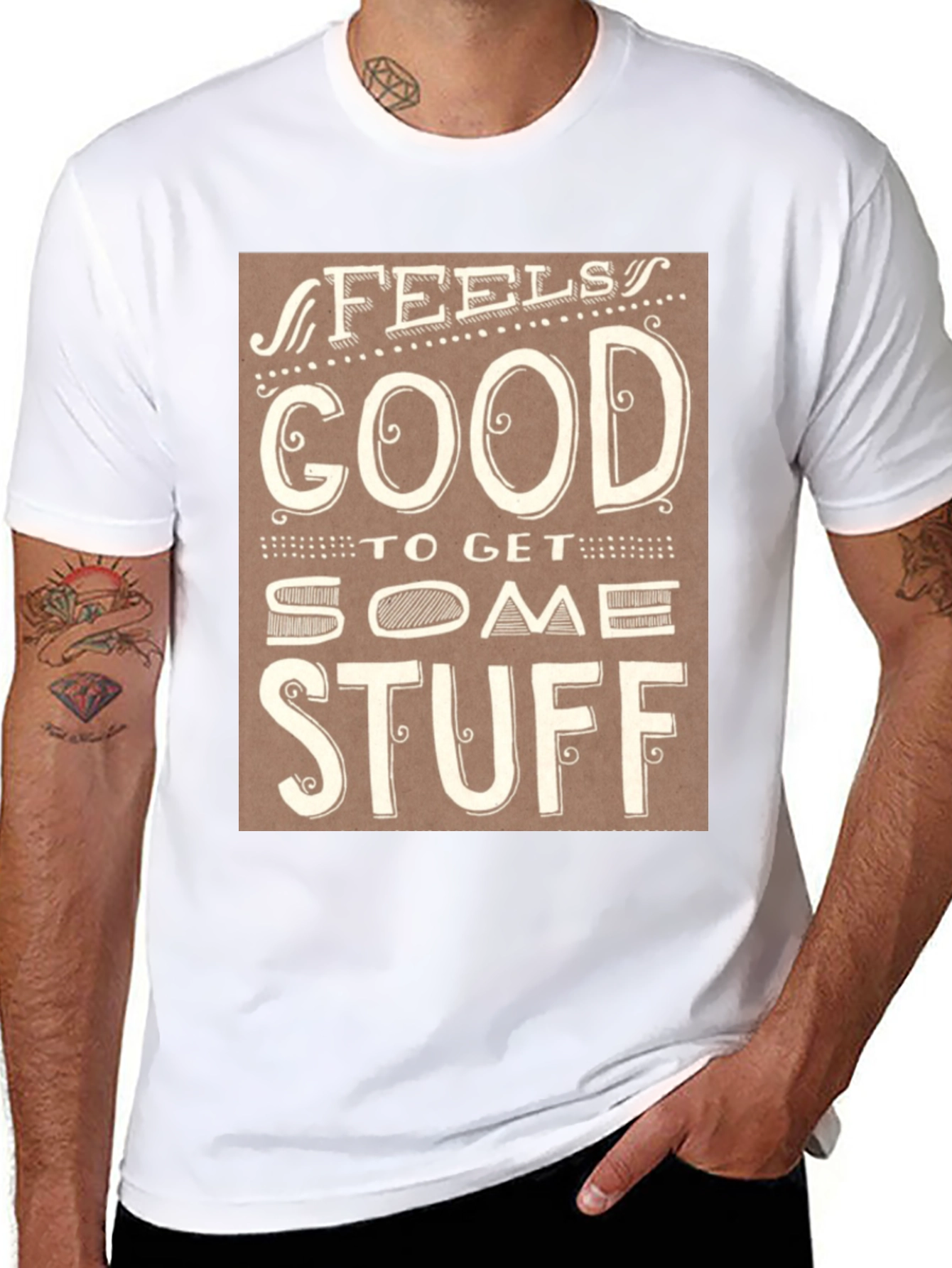 Feels Good T-Shirt - Stylish Graphic Tee
