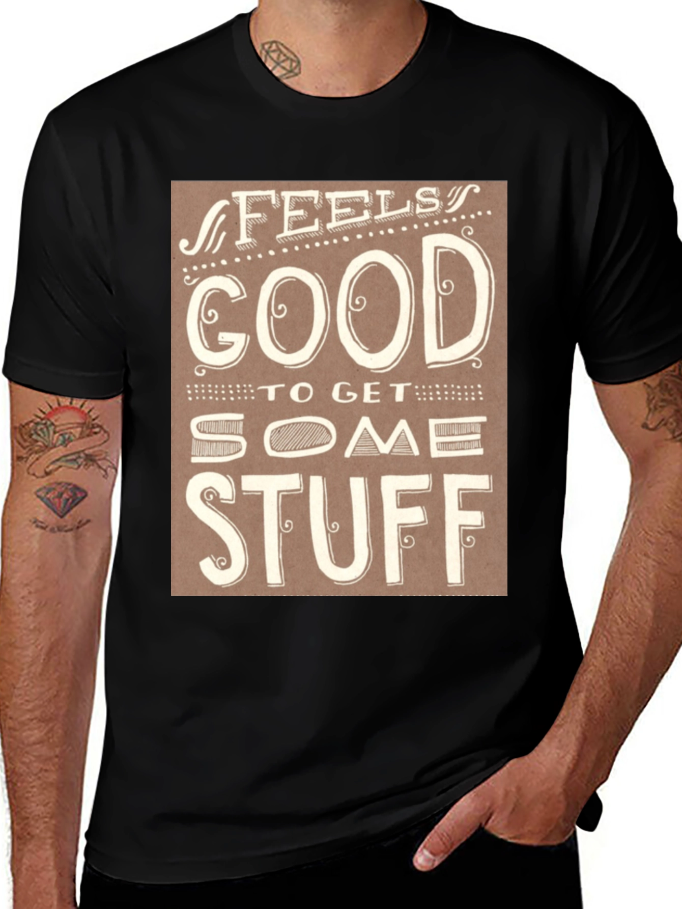 Feels Good T-Shirt - Stylish Graphic Tee