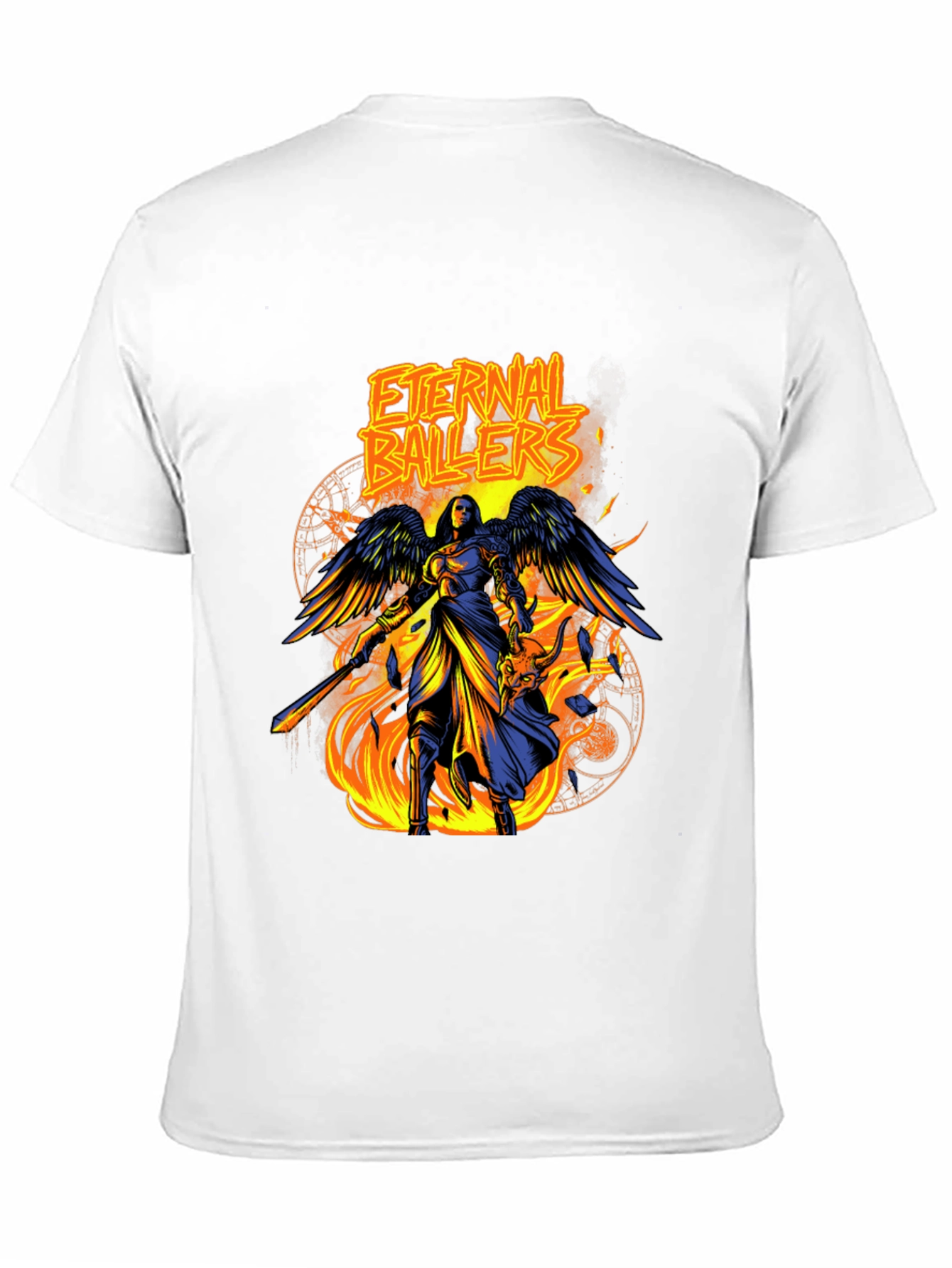 Eternal Ballers Graphic Tee - Black Crew Neck