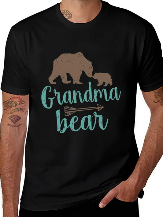 Grandma Bear T-Shirt: Cute Bear Family Tee