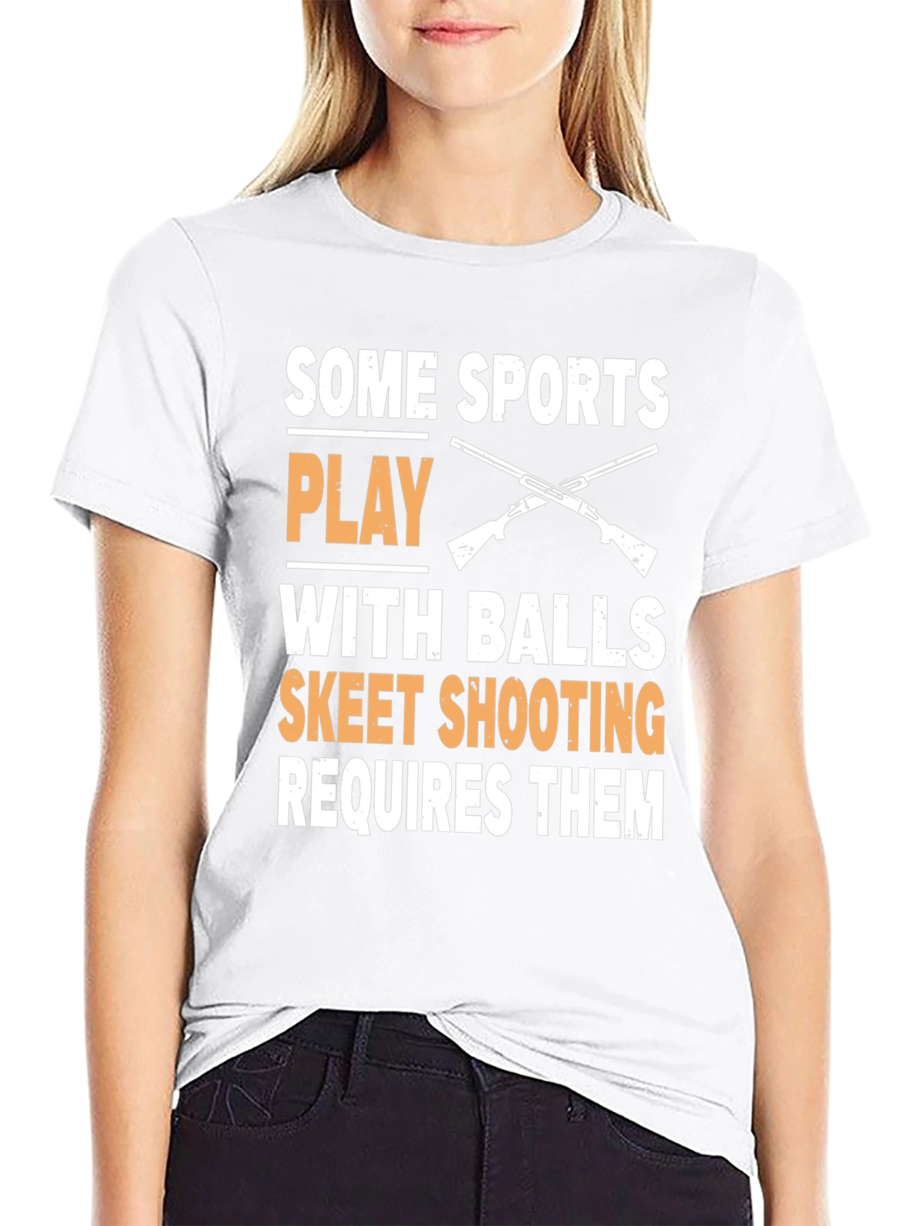 Skeet Shooting T-Shirt: Some Sports Play With Balls