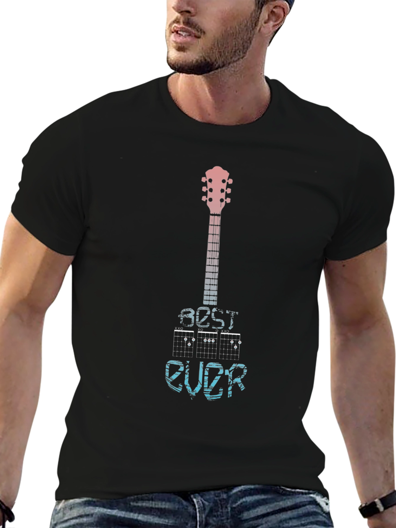 Best Ever Guitar T-Shirt - Music Lover Tee