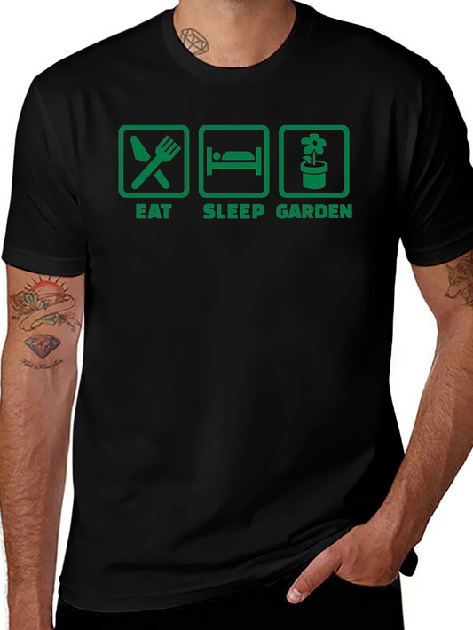 Eat Sleep Garden T-Shirt - Gardeners Delight!