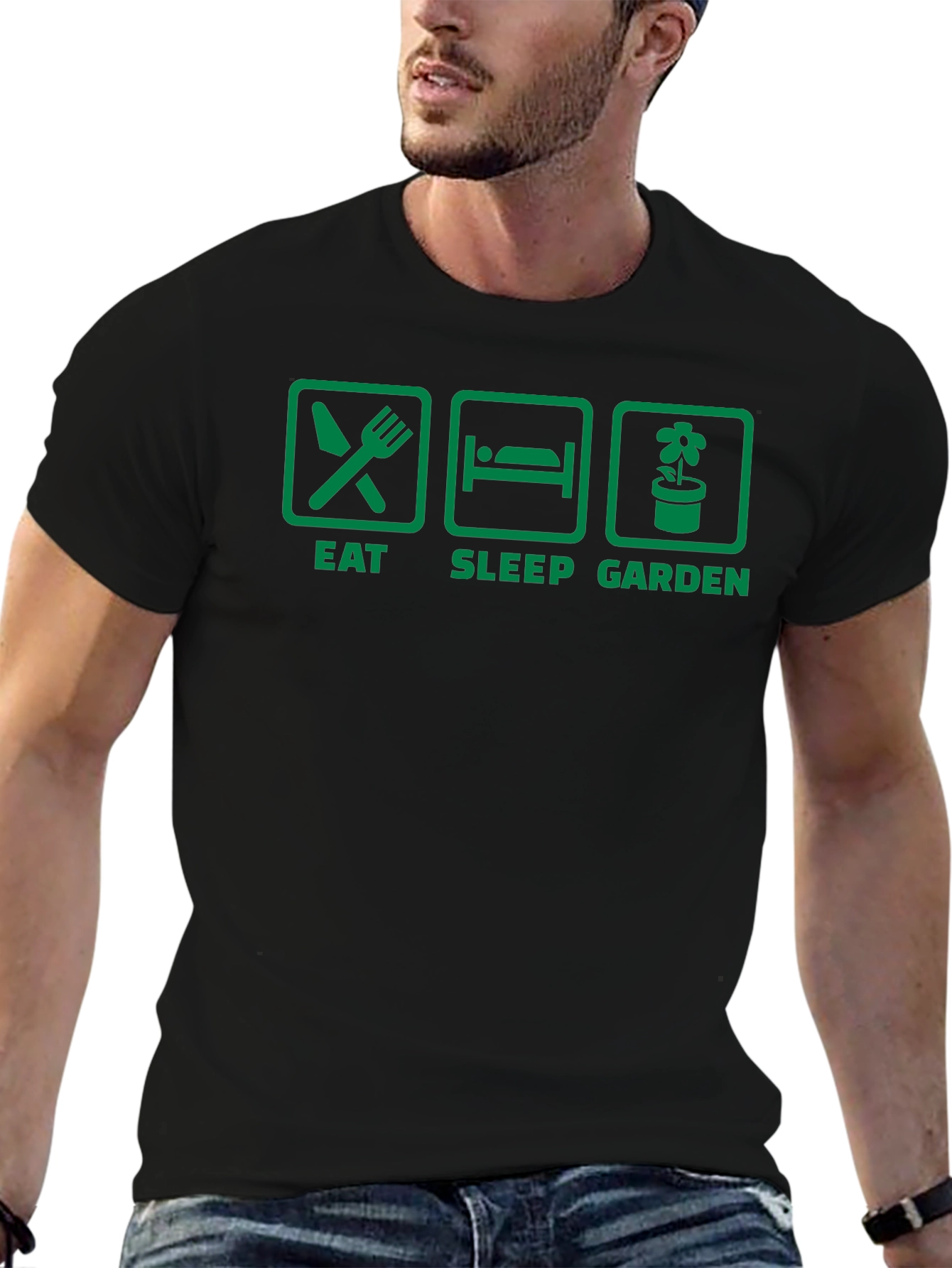 Eat Sleep Garden T-Shirt - Gardeners Delight!