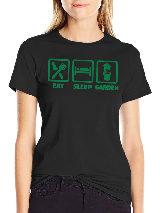 Eat Sleep Garden T-Shirt - Gardeners Delight!