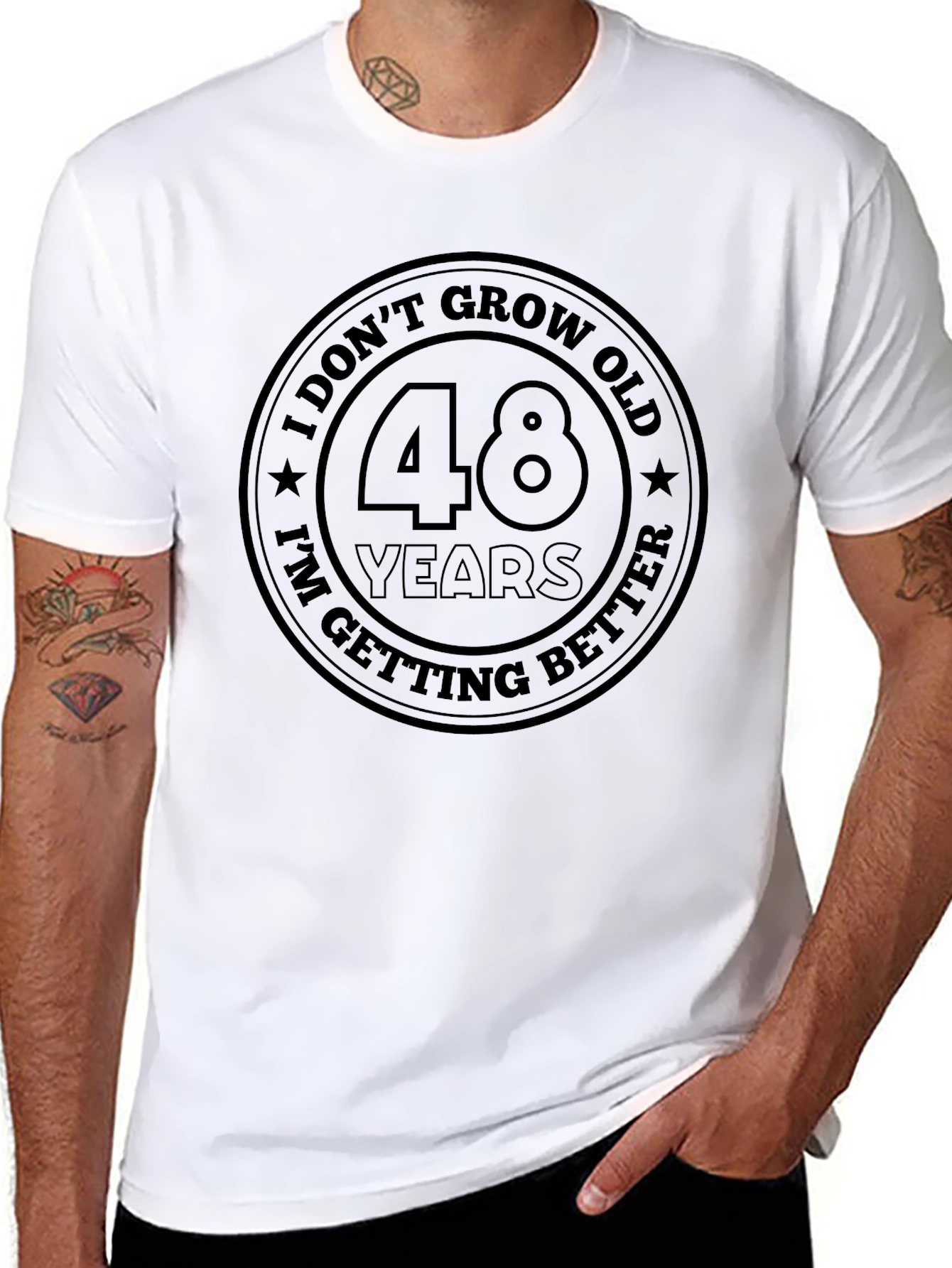 I Dont Grow Old 48 Years T-Shirt