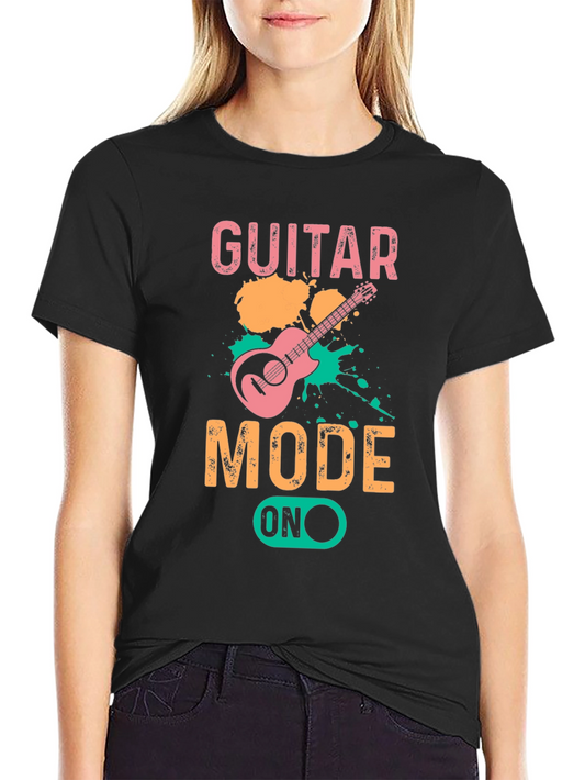 Guitar Mode On Graphic T-Shirt
