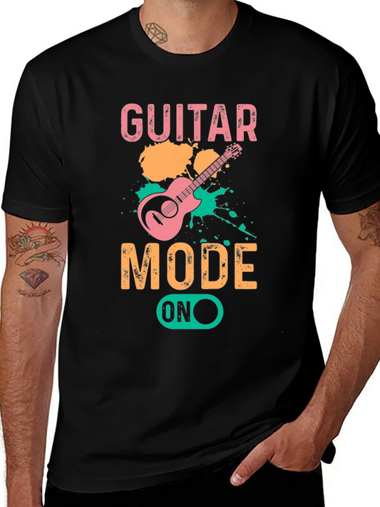 Guitar Mode On Graphic T-Shirt