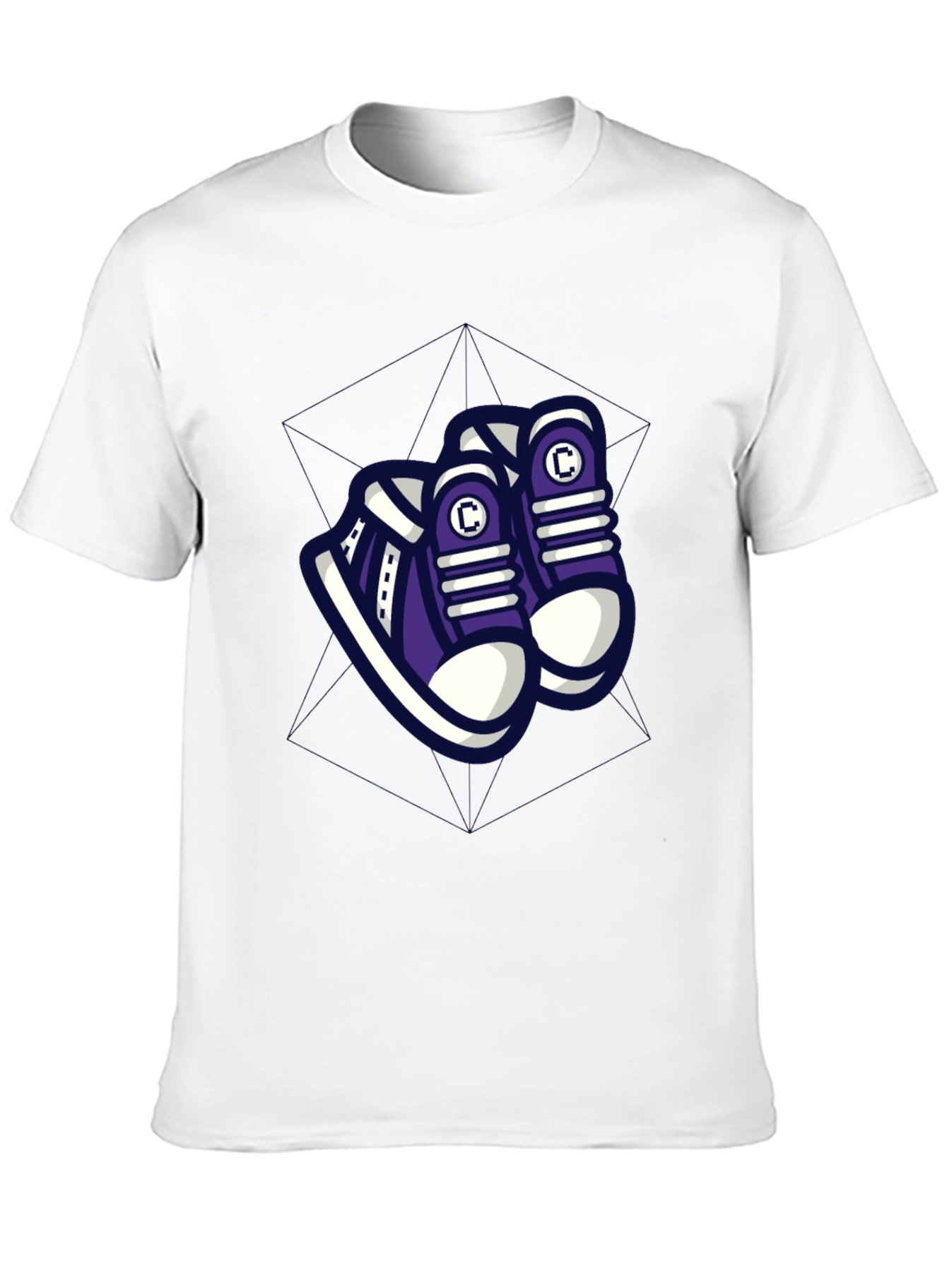 Cool Graphic Tee - Sneakers Design