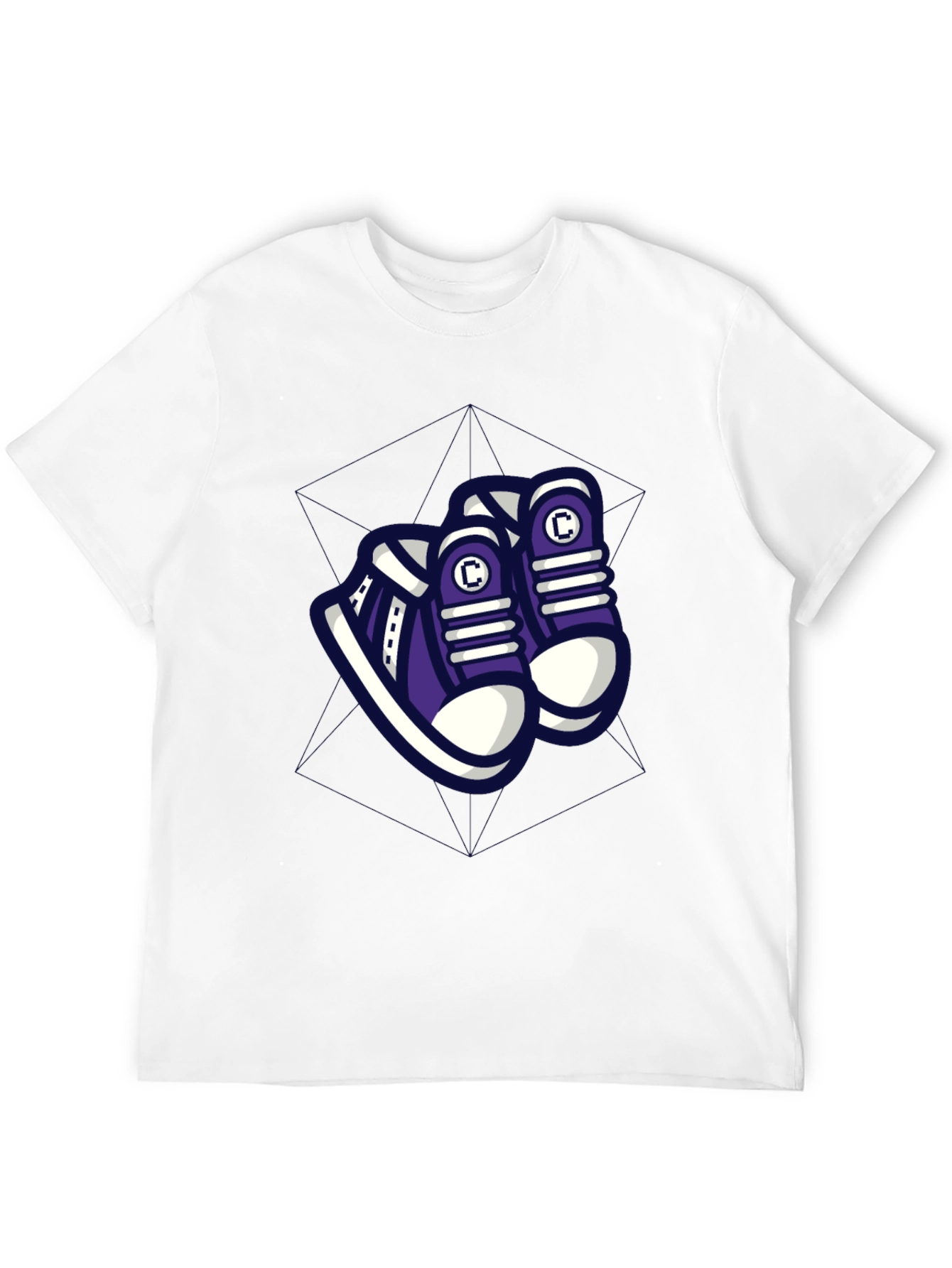 Cool Graphic Tee - Sneakers Design
