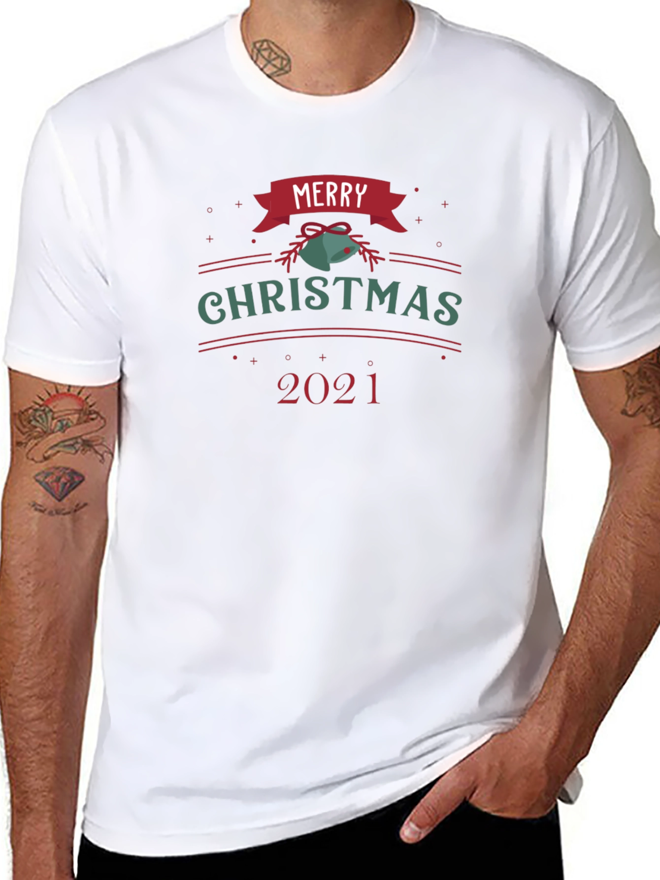 Merry Christmas 2021 Graphic T-Shirt