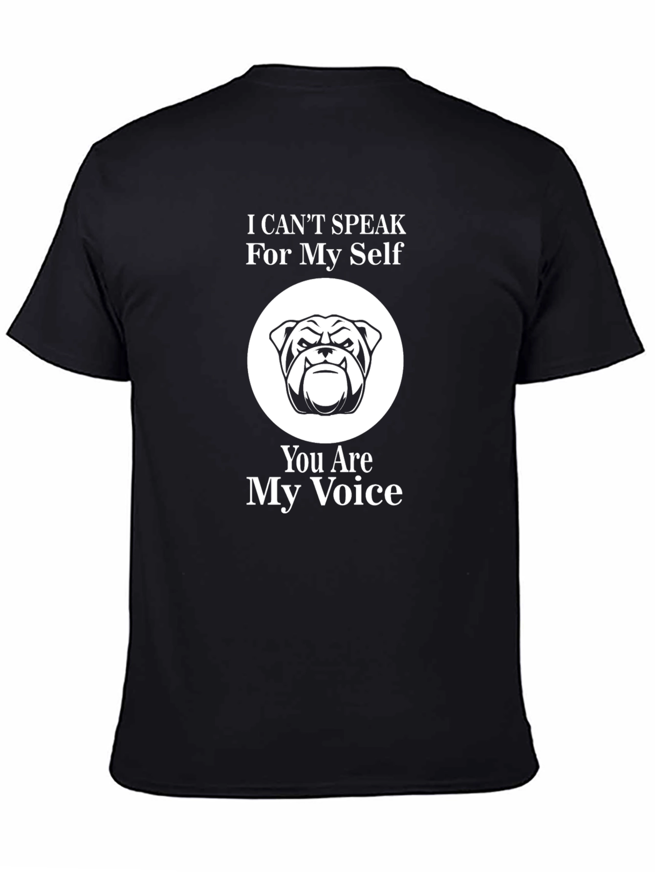 I Cant Speak For My Self Graphic T-Shirt