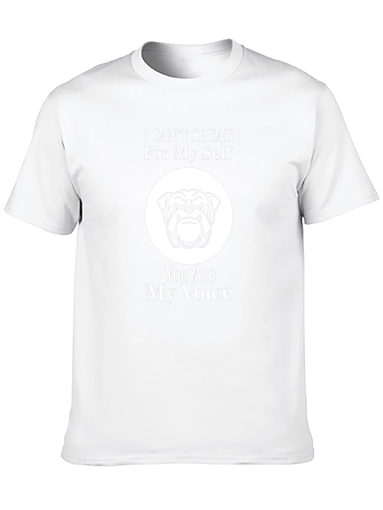 I Cant Speak For My Self Graphic T-Shirt