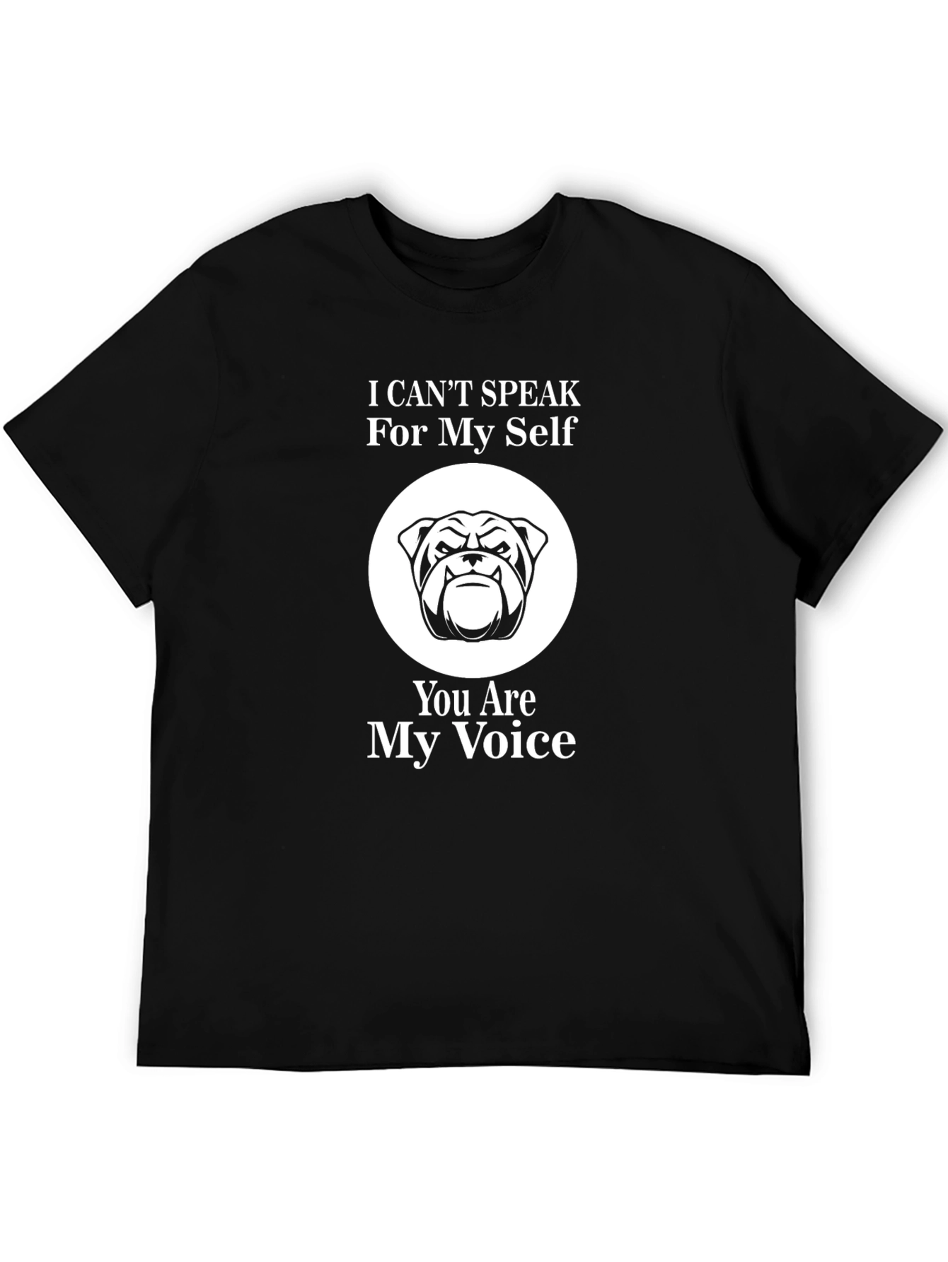 I Cant Speak For My Self Graphic T-Shirt